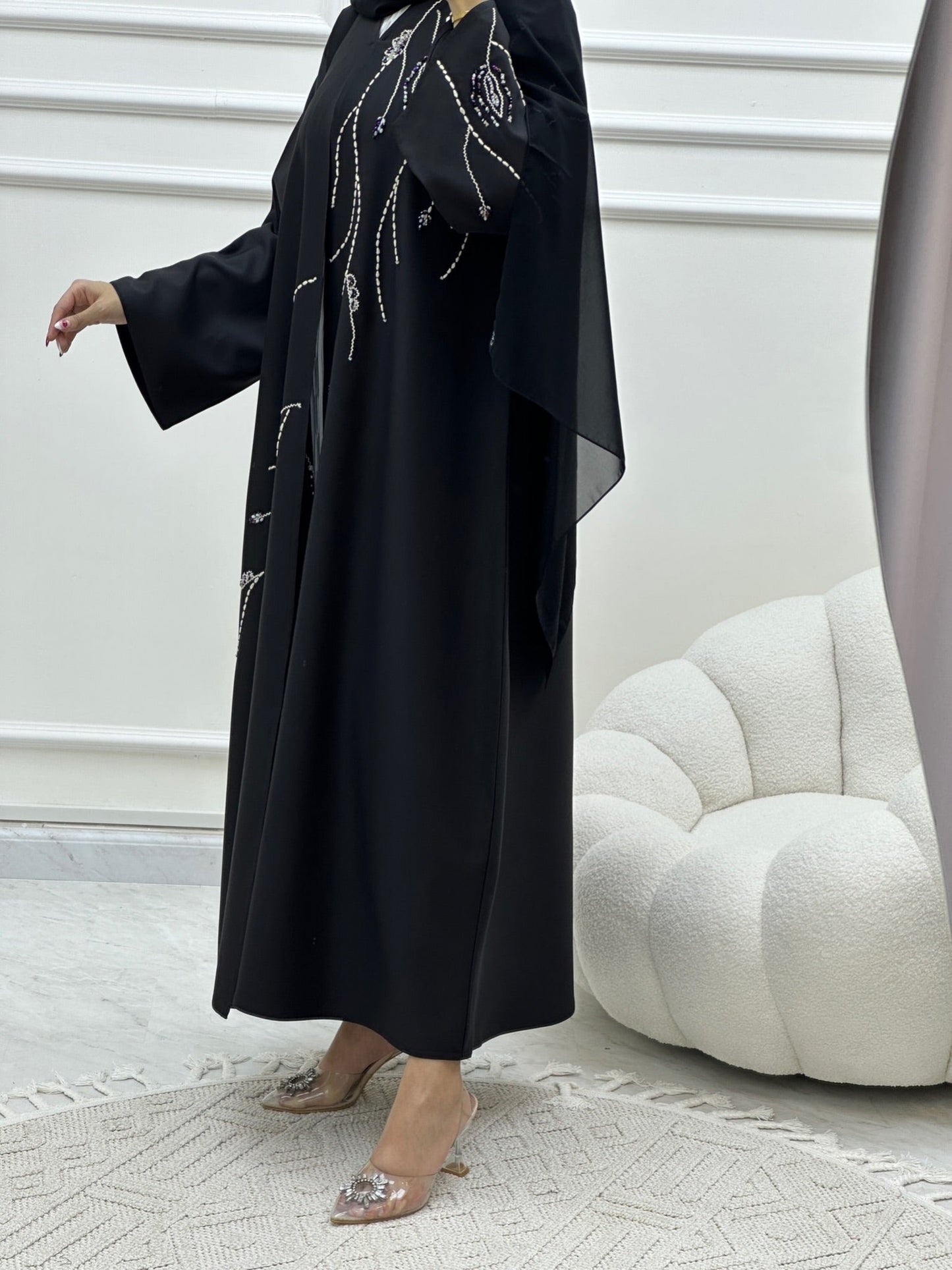 C Ramadan Black Eid Abaya 12