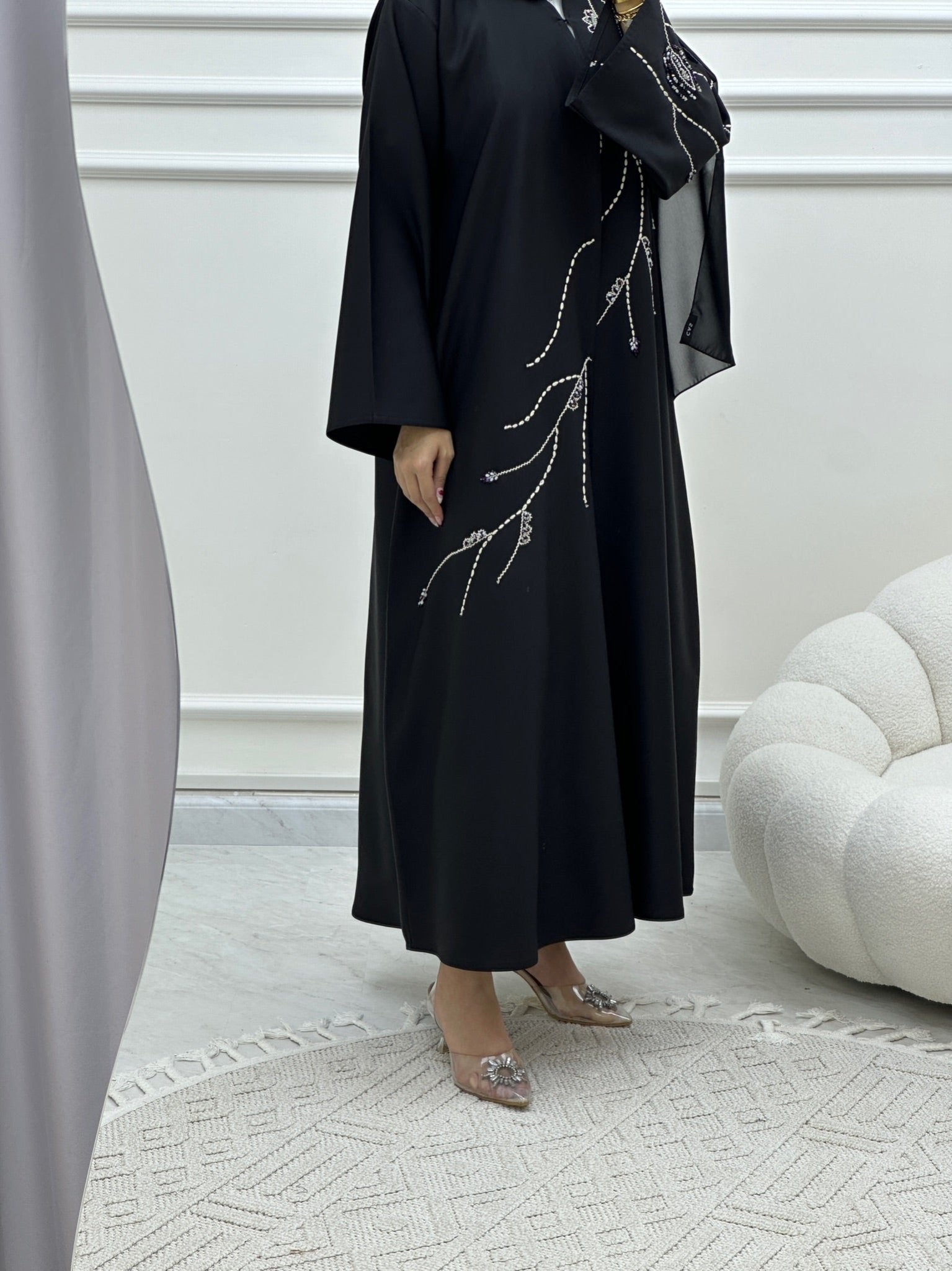 C Ramadan Black Eid Abaya 12