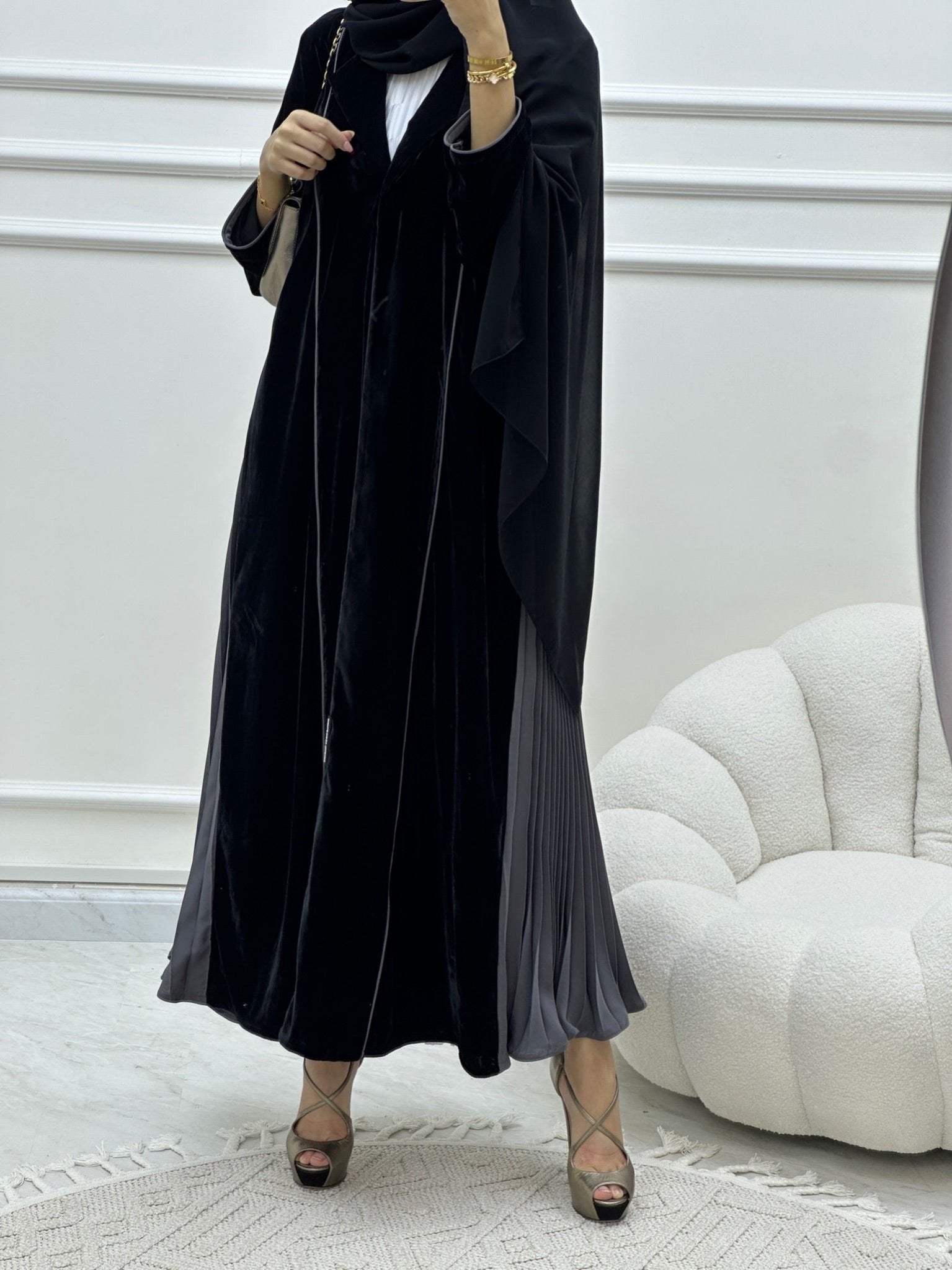 C Ramadan Black Eid Abaya 13