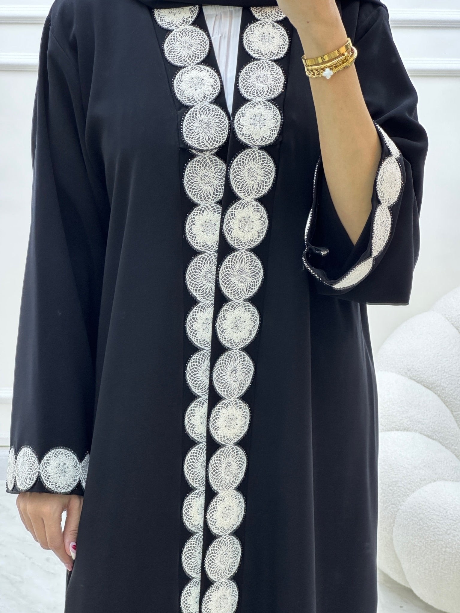 C Ramadan Black Eid Abaya 14