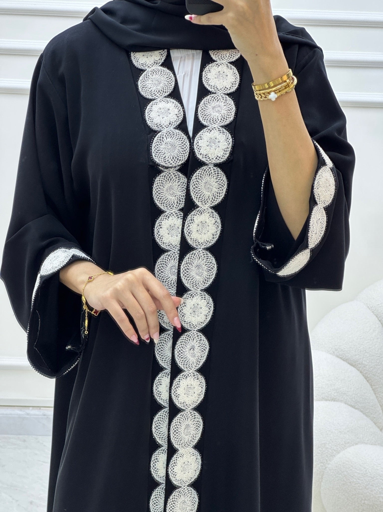 C Ramadan Black Eid Abaya 14