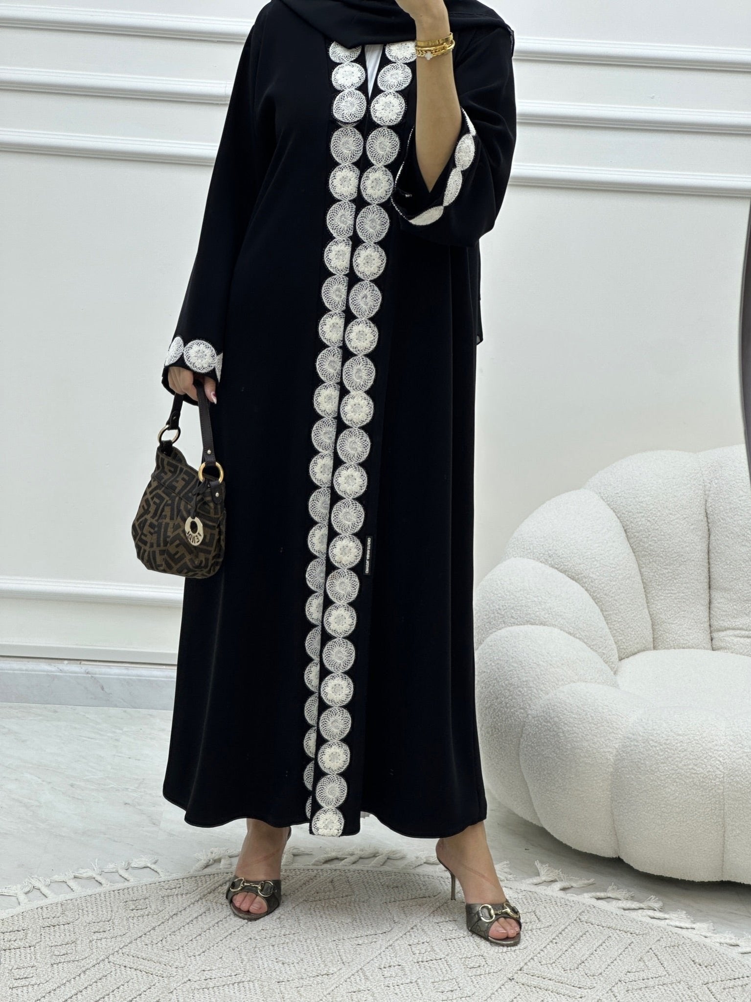 C Ramadan Black Eid Abaya 14