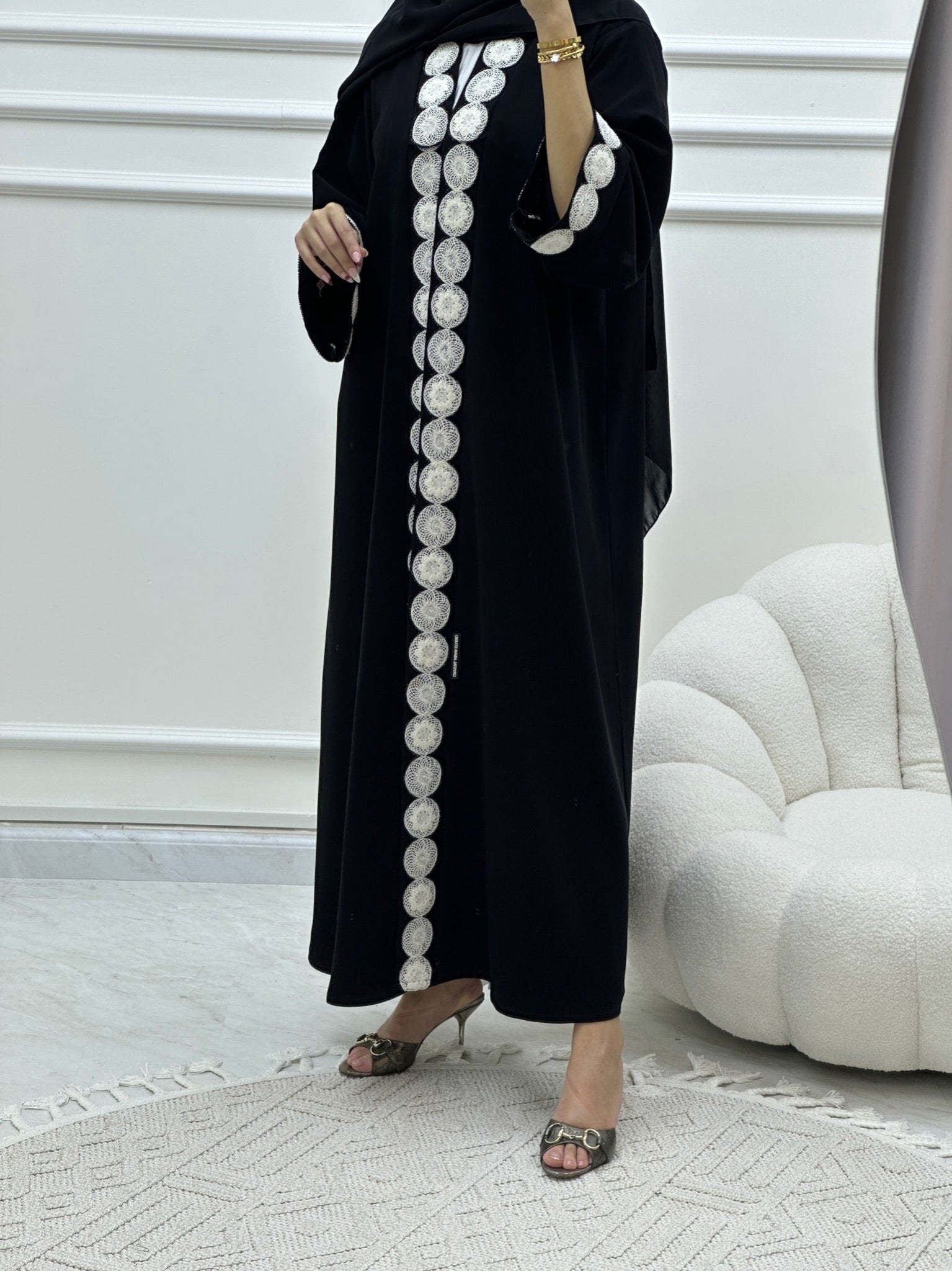 C Ramadan Black Eid Abaya 14