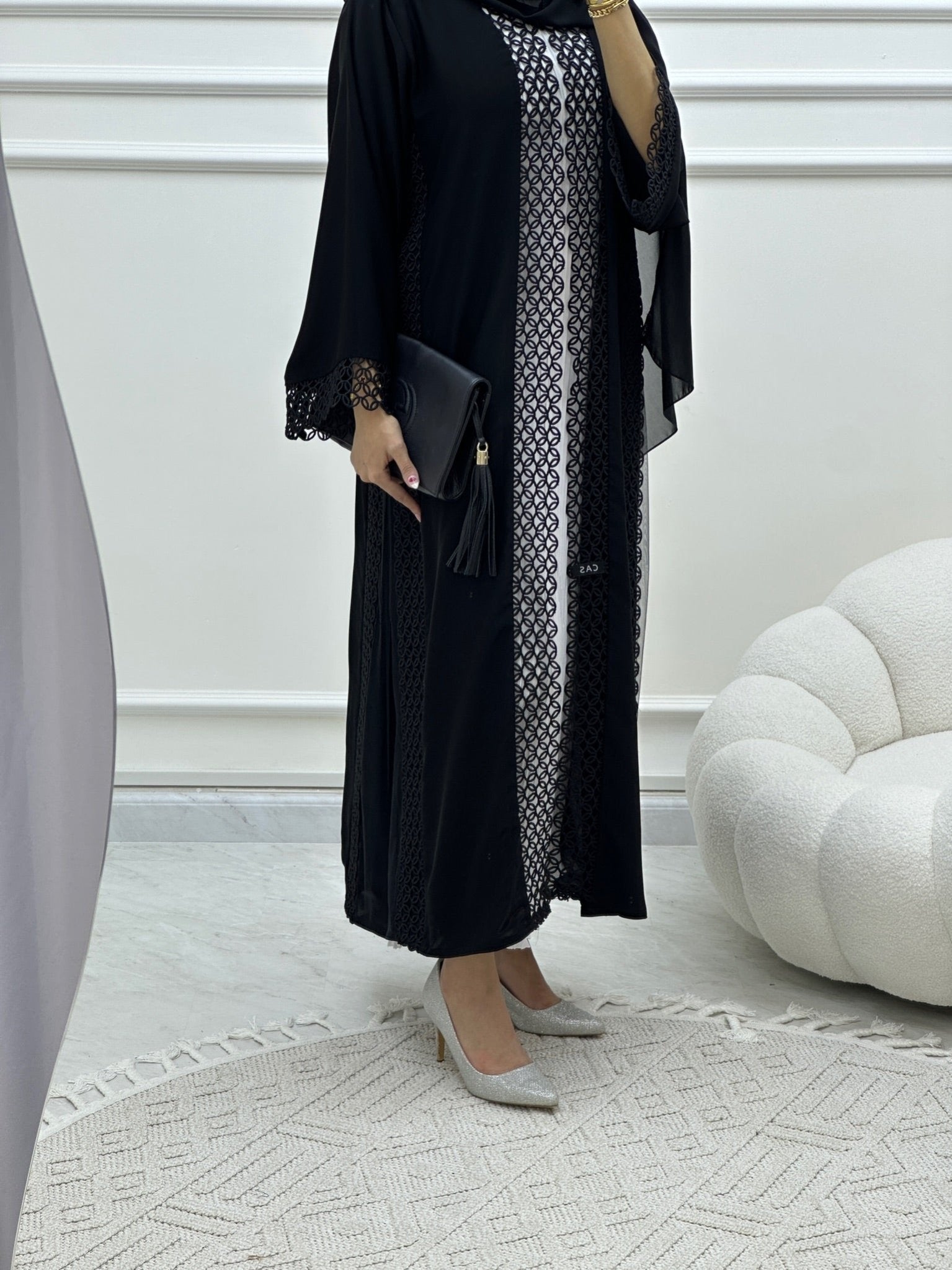 C Ramadan Black Eid Abaya 15