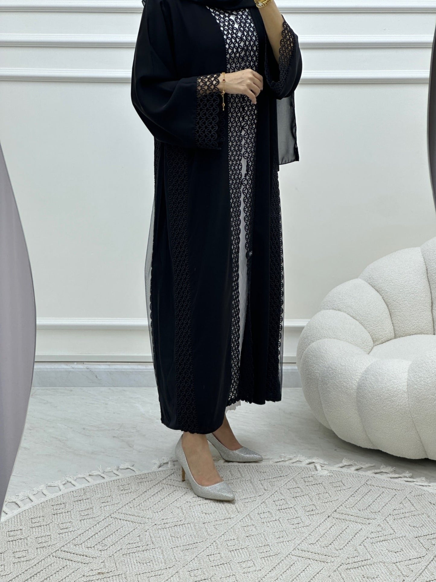 C Ramadan Black Eid Abaya 15