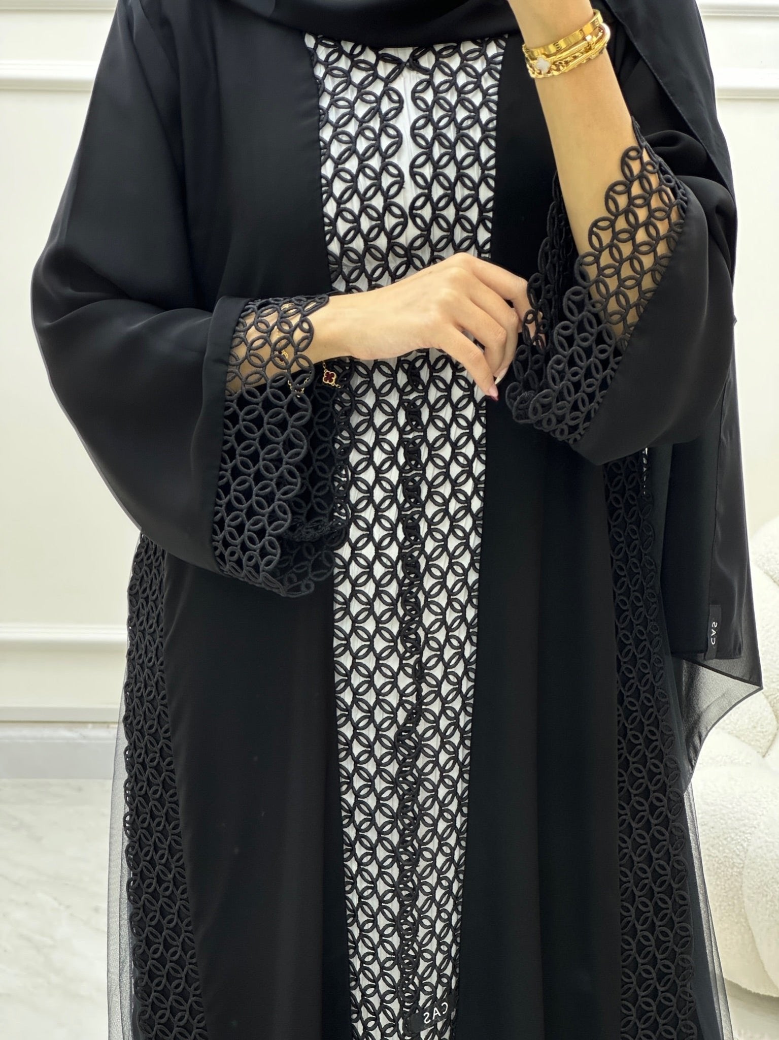 C Ramadan Black Eid Abaya 15