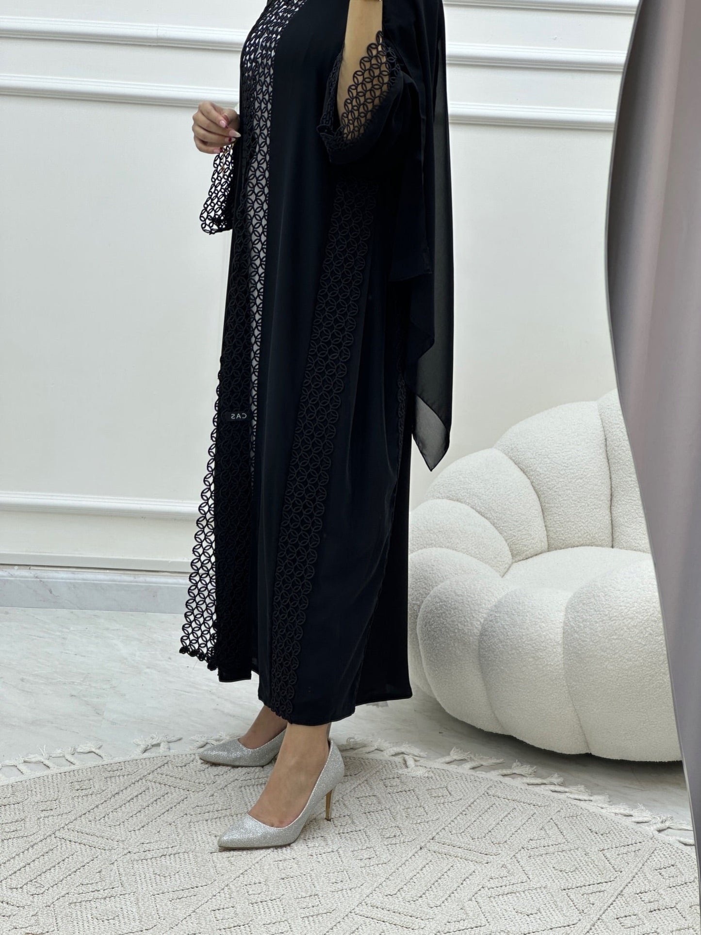 C Ramadan Black Eid Abaya 15