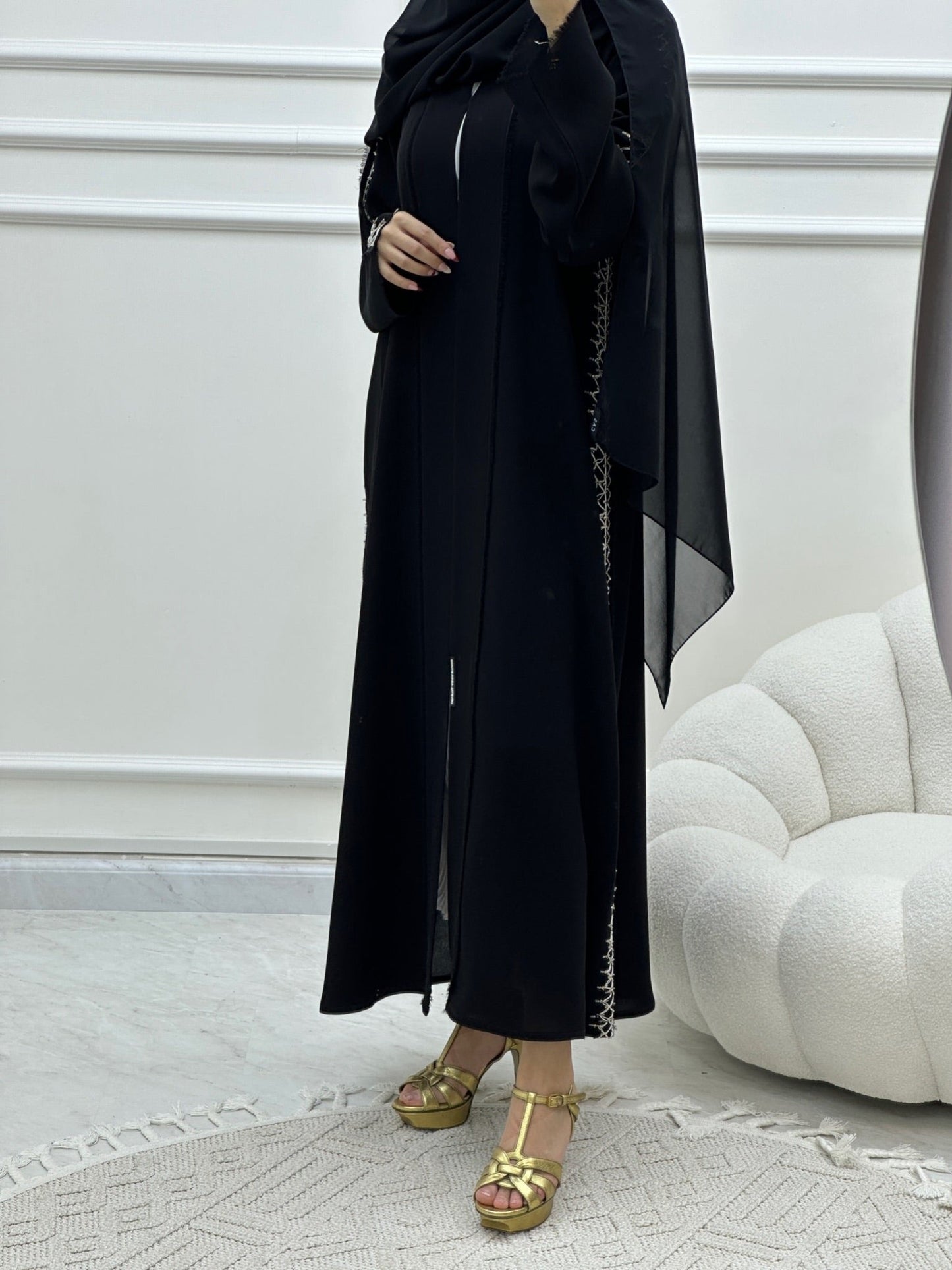 C Ramadan Black Eid Abaya 18