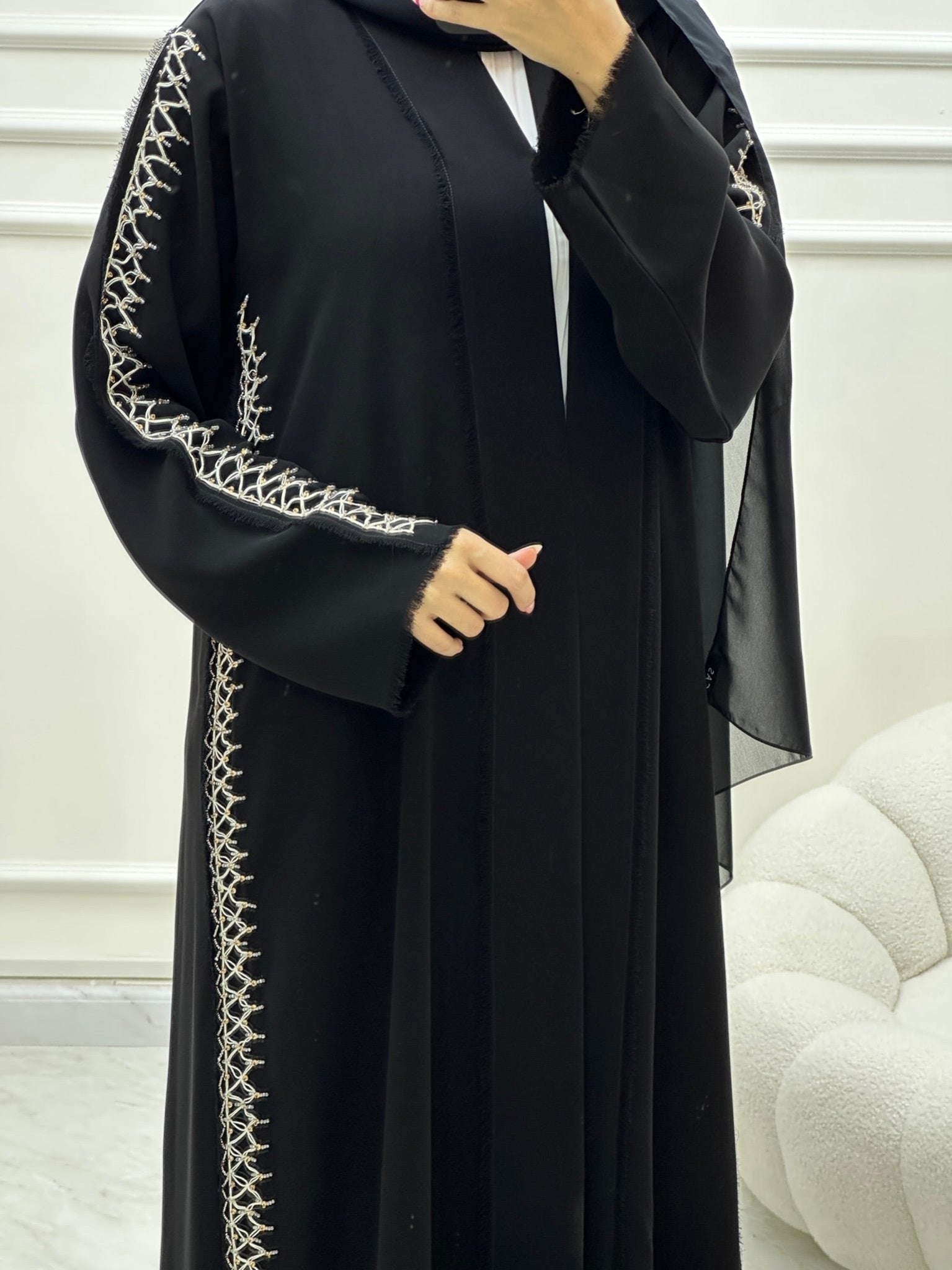 C Ramadan Black Eid Abaya 18