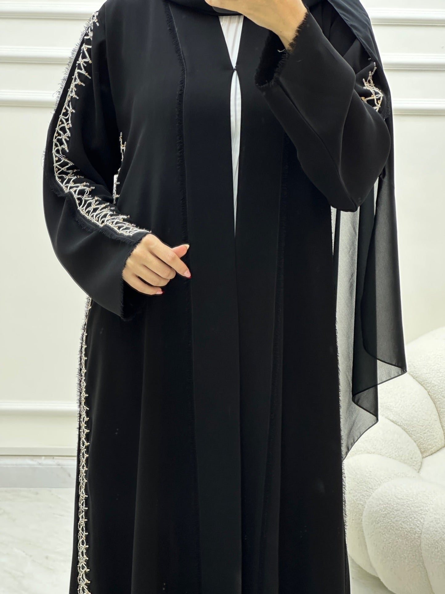 C Ramadan Black Eid Abaya 18