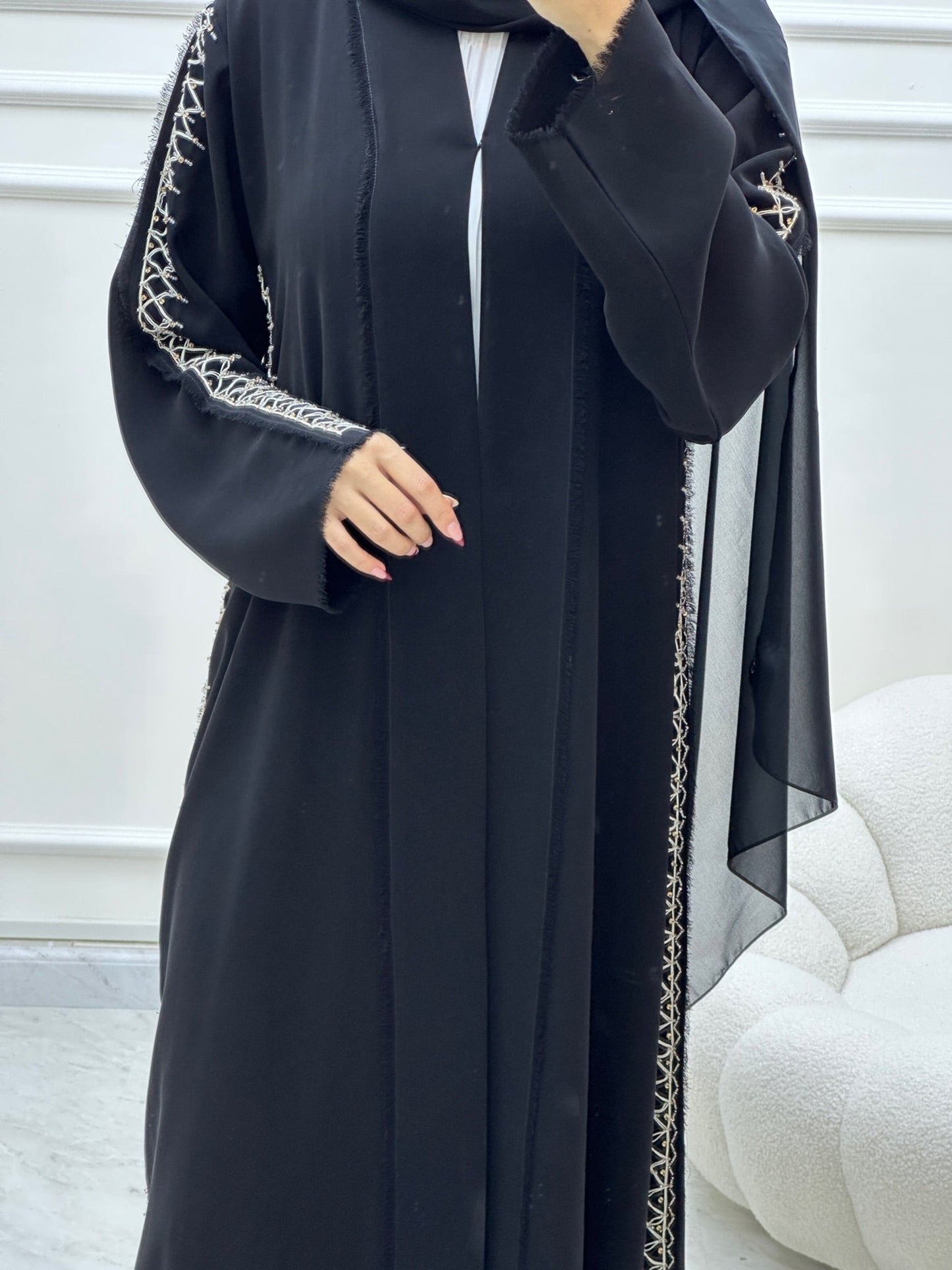 C Ramadan Black Eid Abaya 18