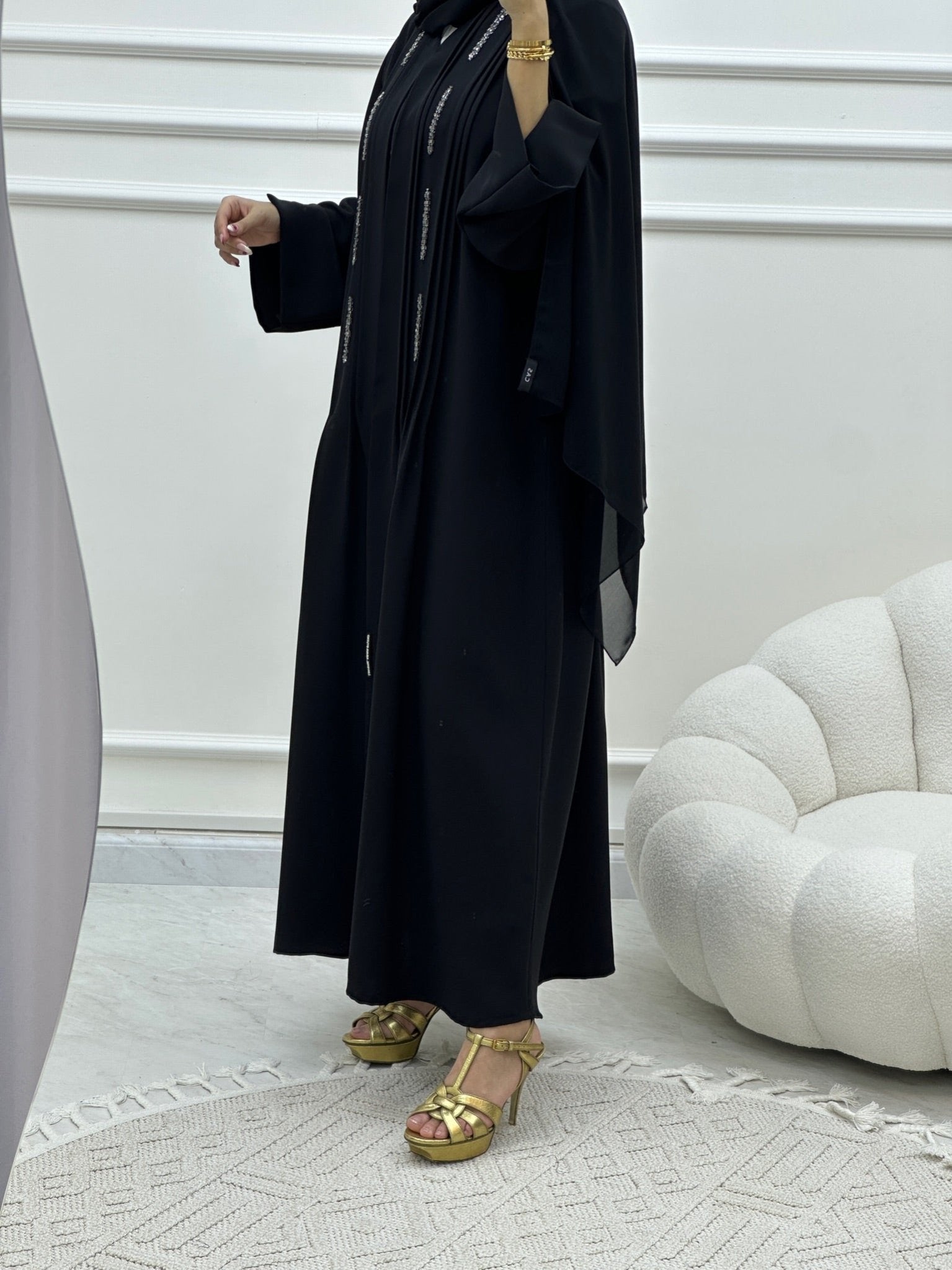 C Ramadan Black Eid Abaya 19