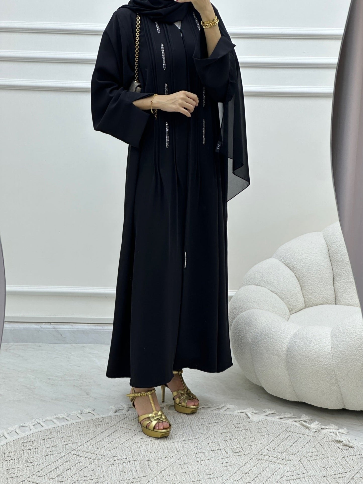 C Ramadan Black Eid Abaya 19