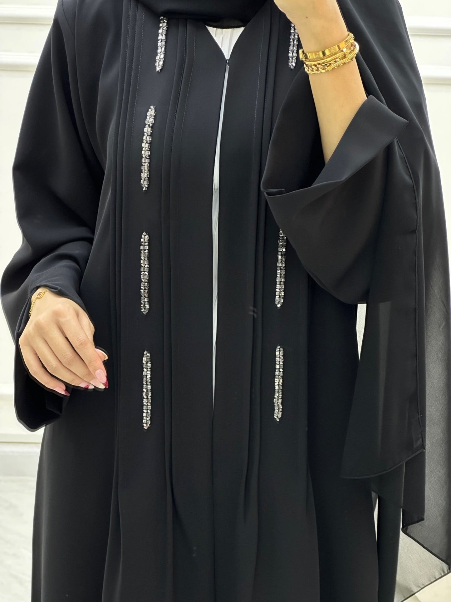 C Ramadan Black Eid Abaya 19