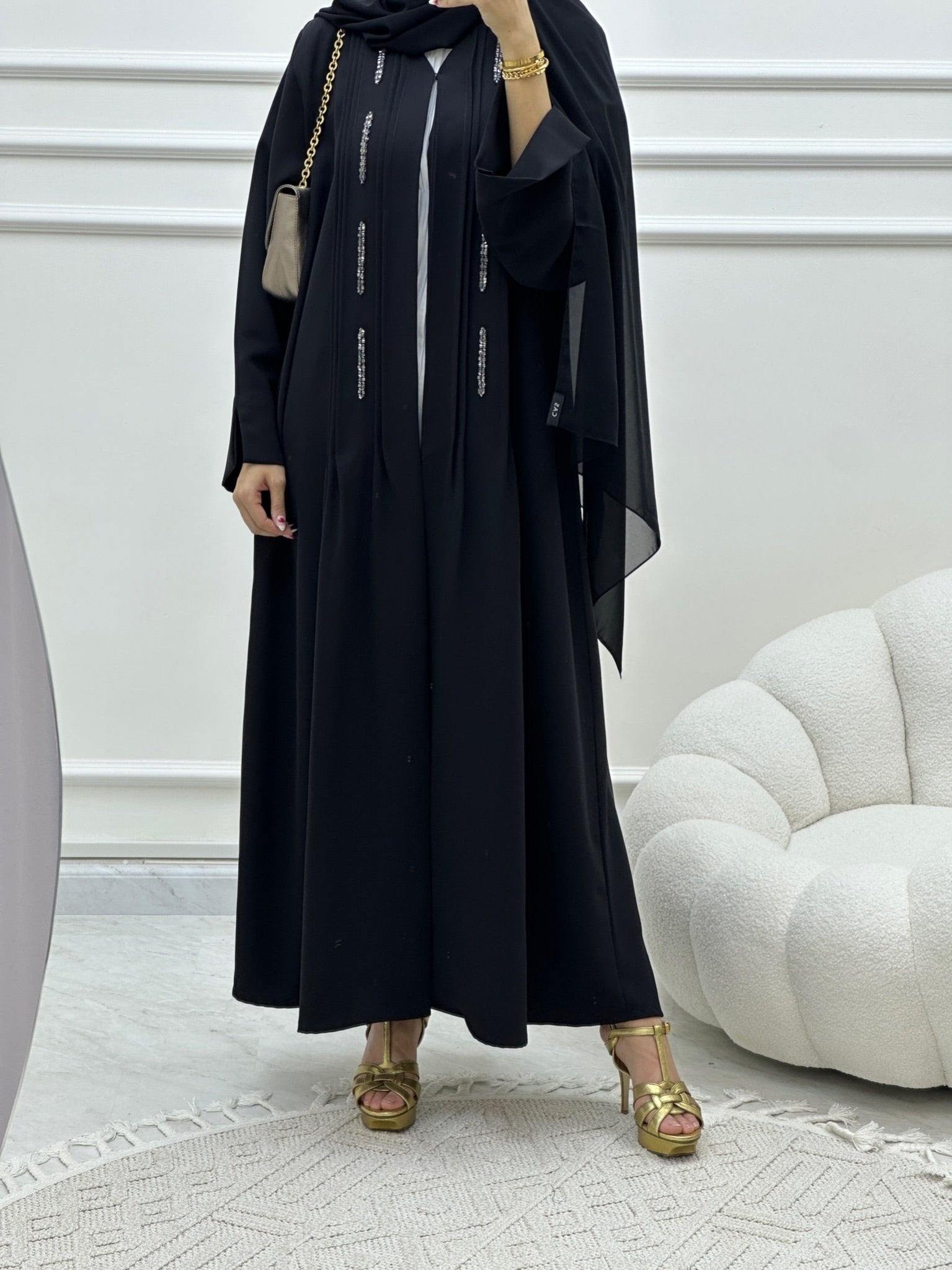 C Ramadan Black Eid Abaya 19