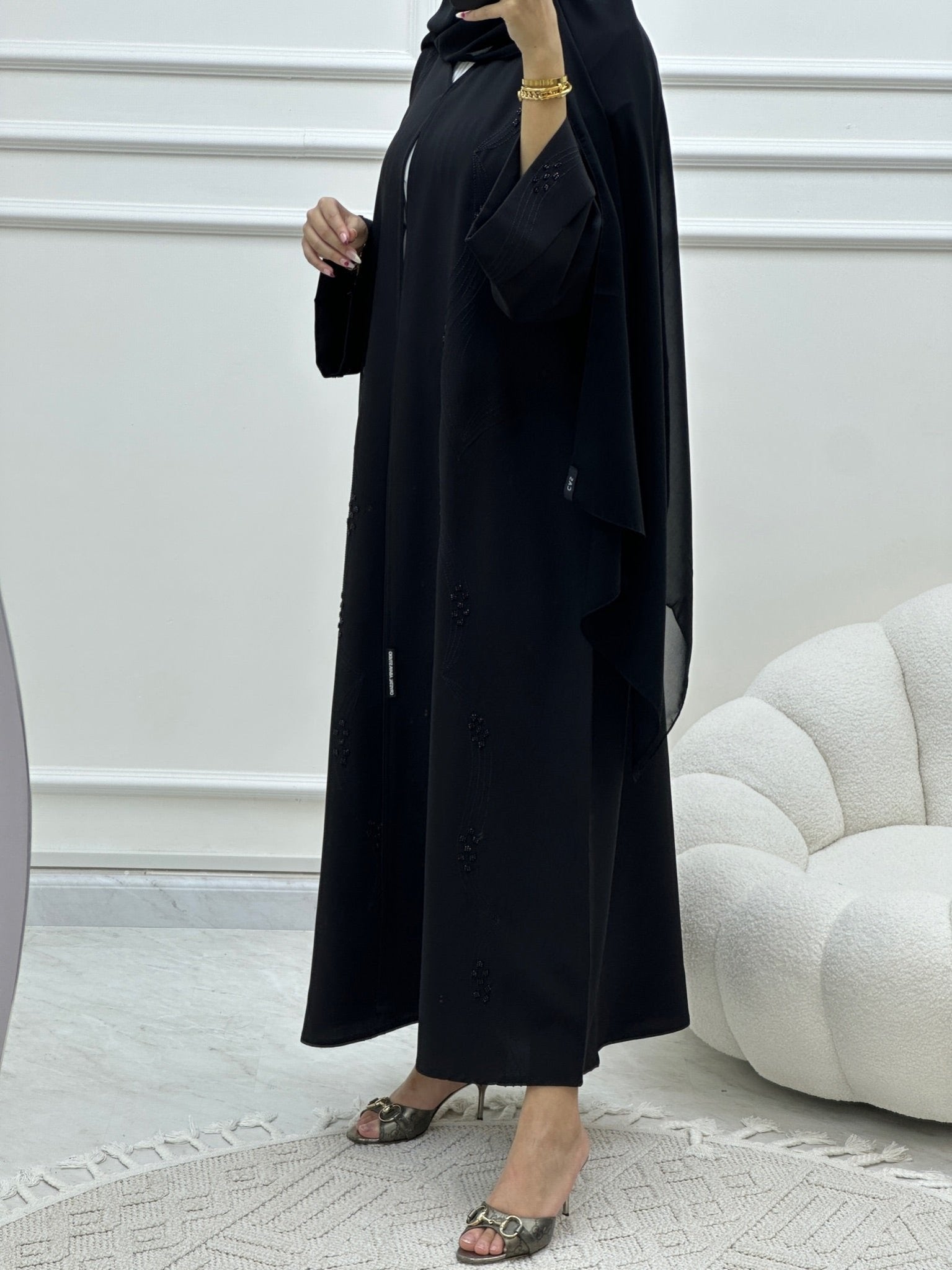 C Ramadan Black Eid Abaya 21