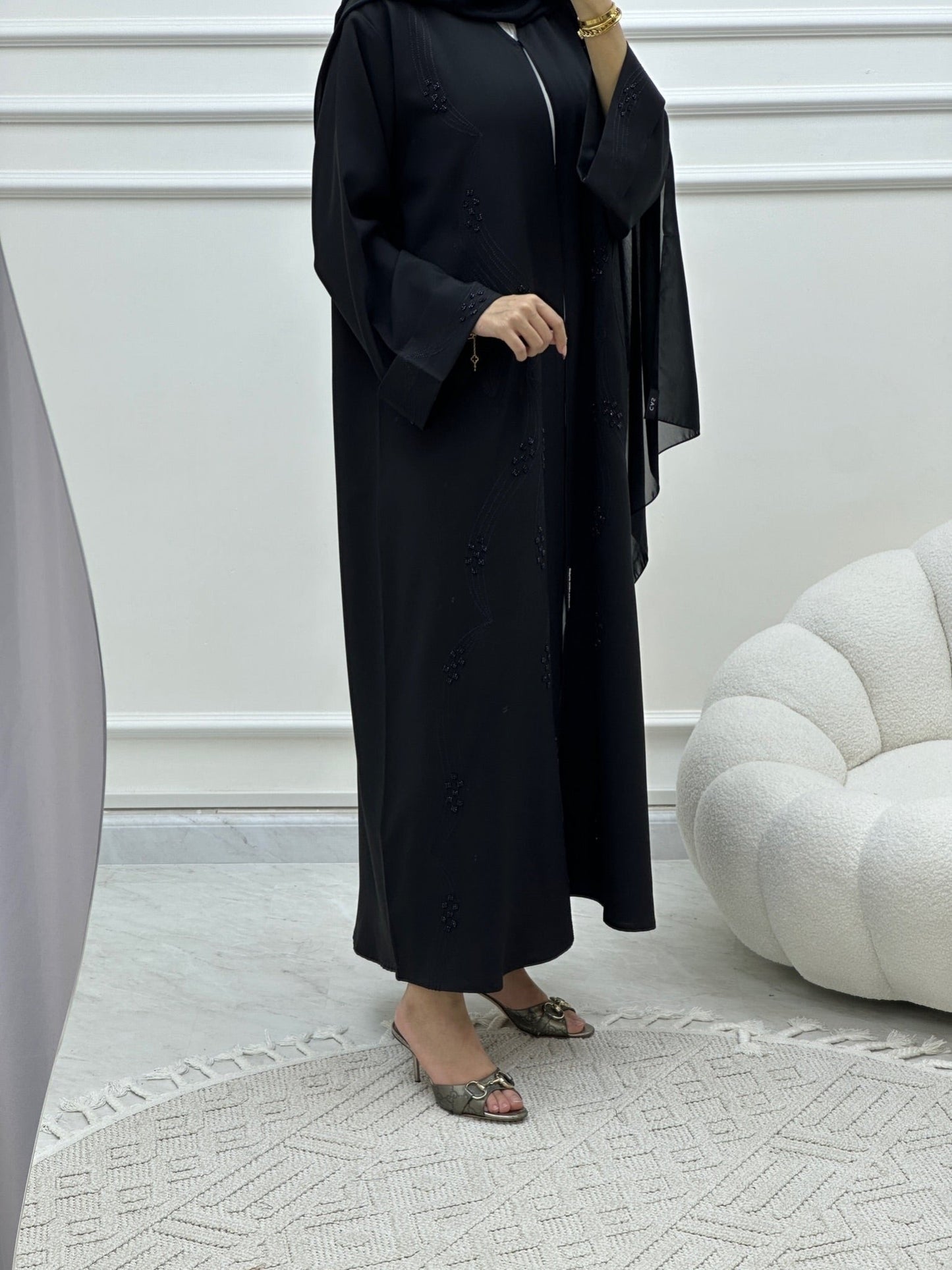 C Ramadan Black Eid Abaya 21