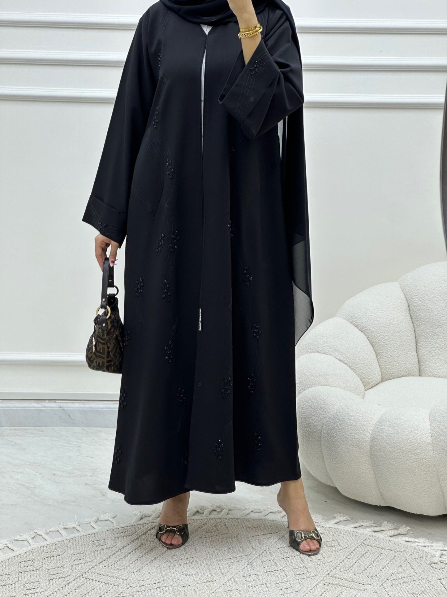 C Ramadan Black Eid Abaya 21