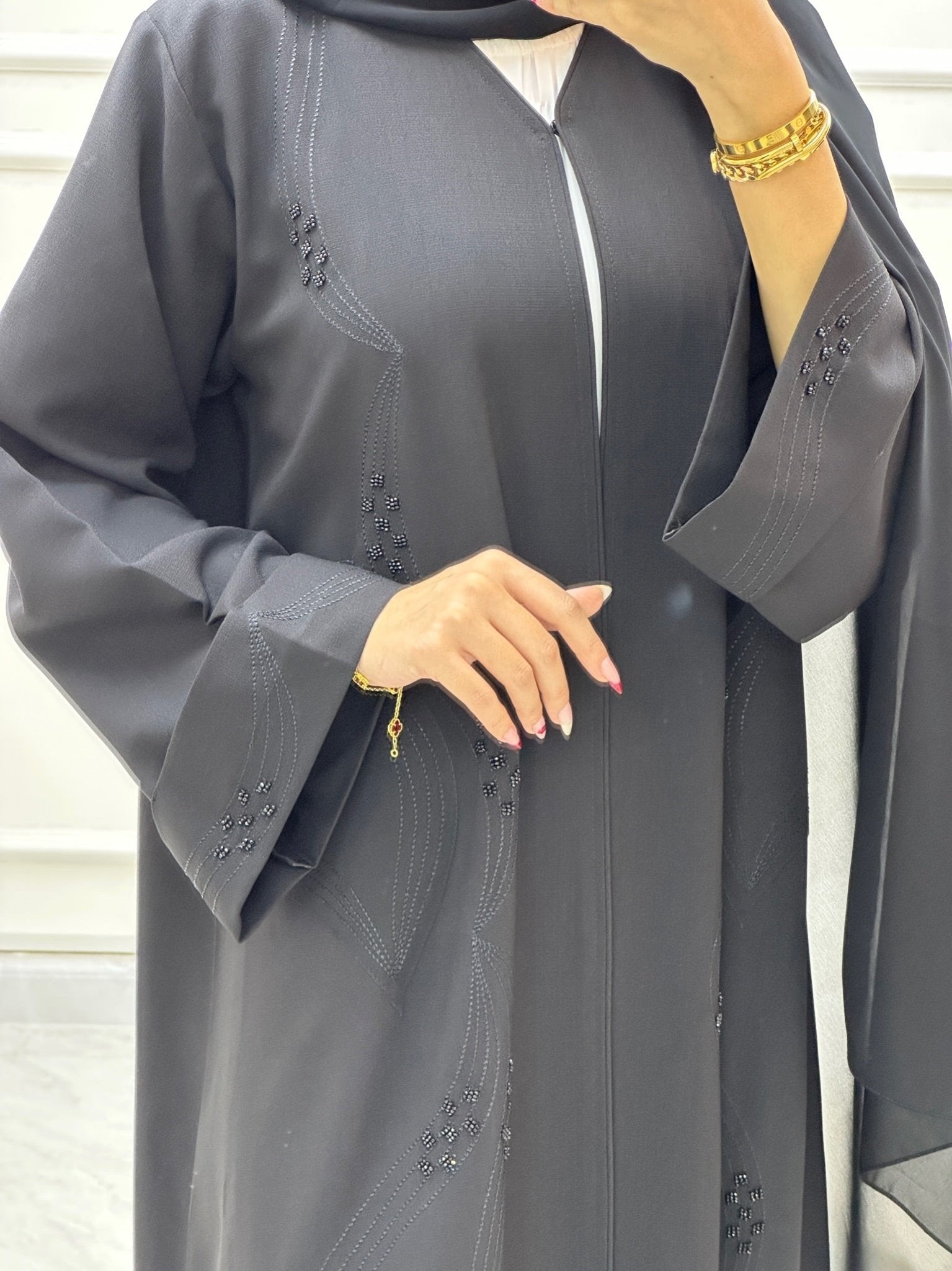 C Ramadan Black Eid Abaya 21