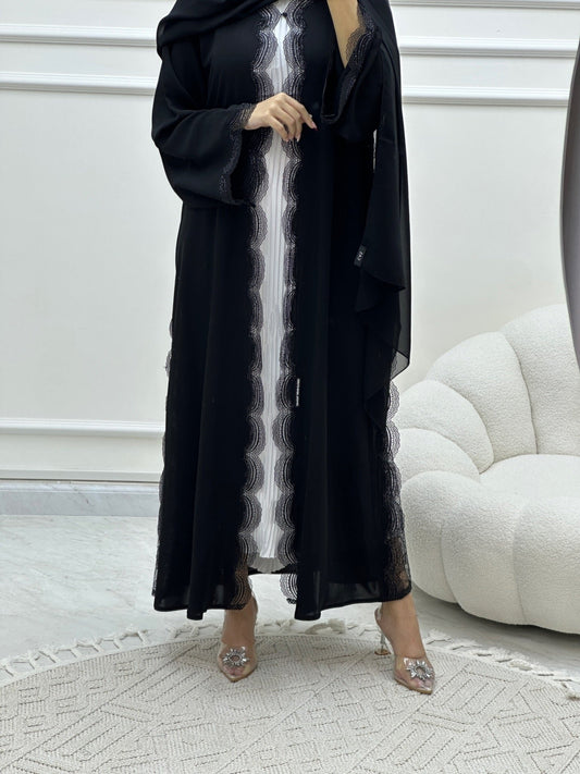 C Ramadan Black Eid Abaya 22