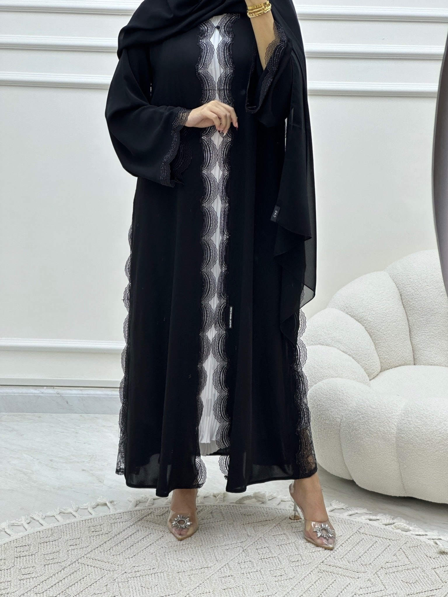 C Ramadan Black Eid Abaya 22