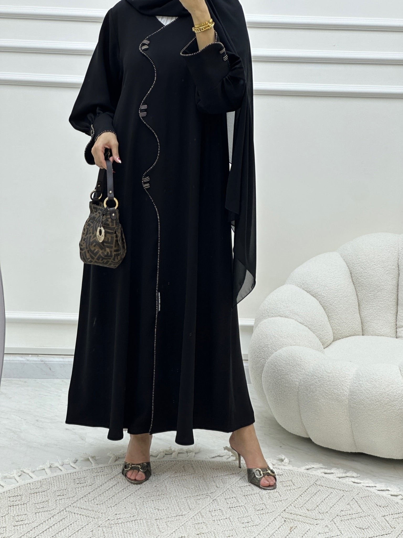 C Ramadan Black Eid Abaya 23