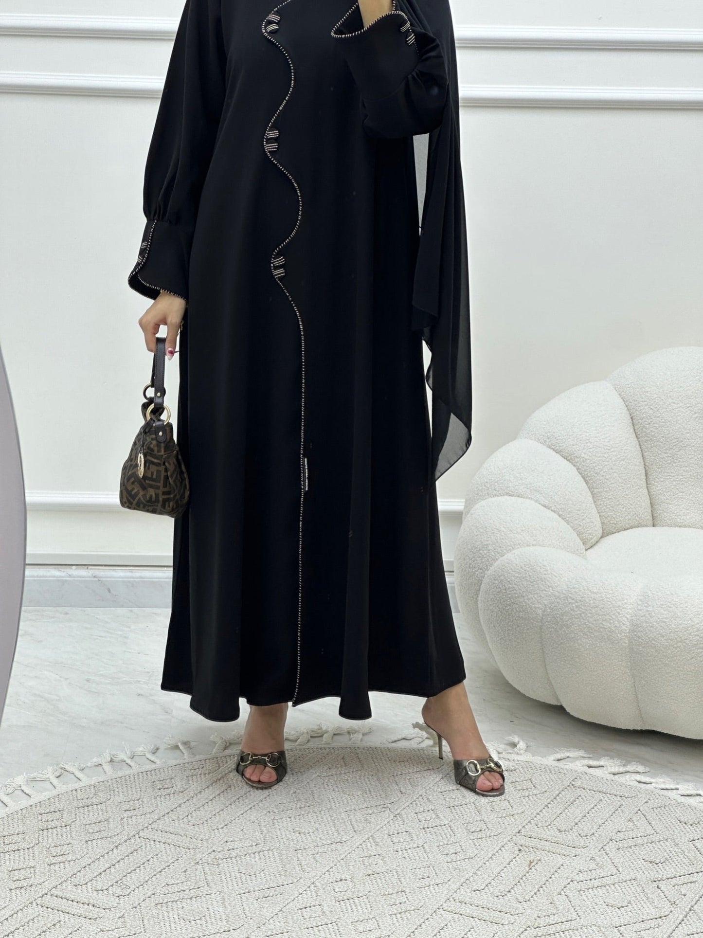 C Ramadan Black Eid Abaya 23