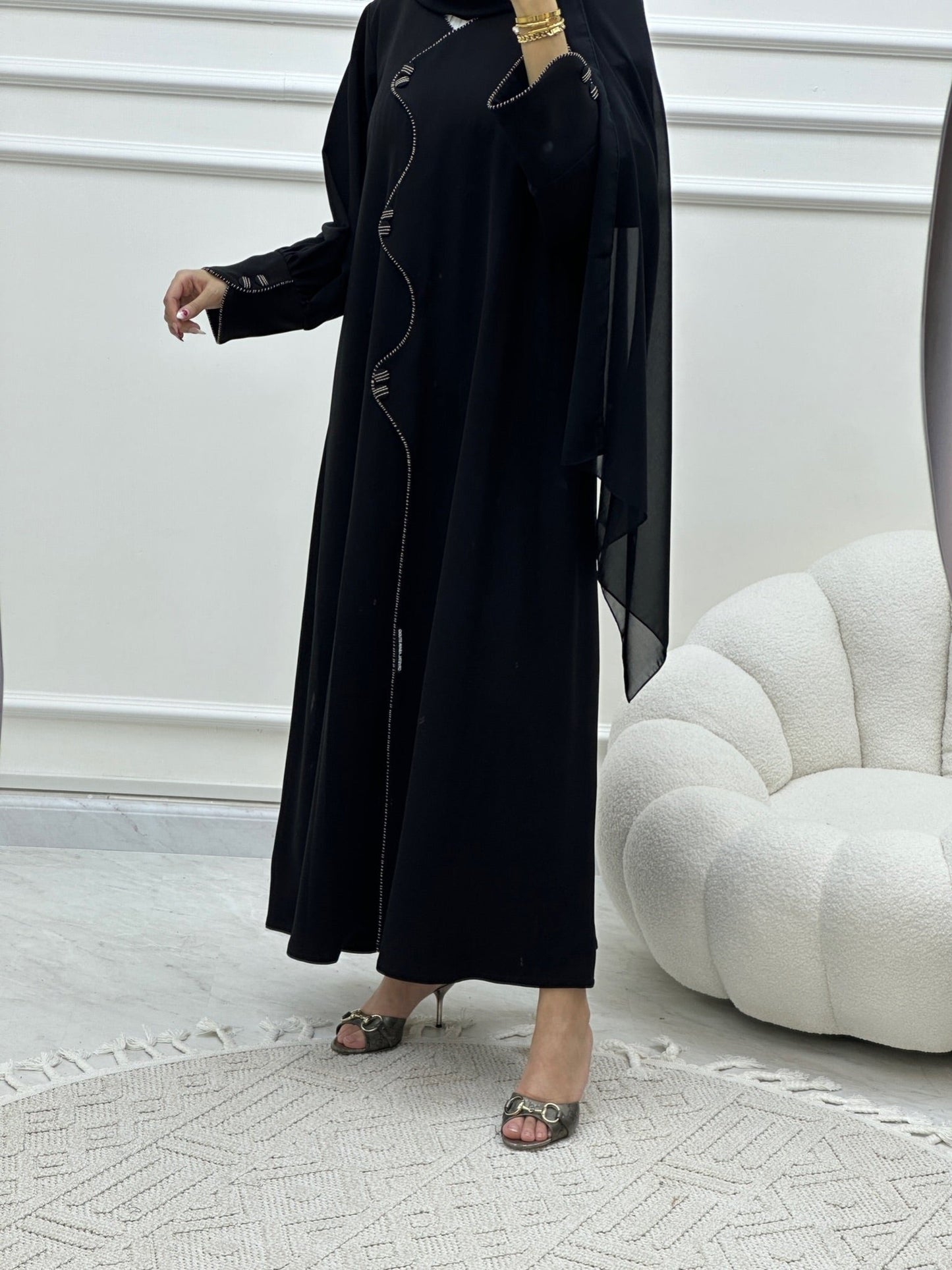 C Ramadan Black Eid Abaya 23