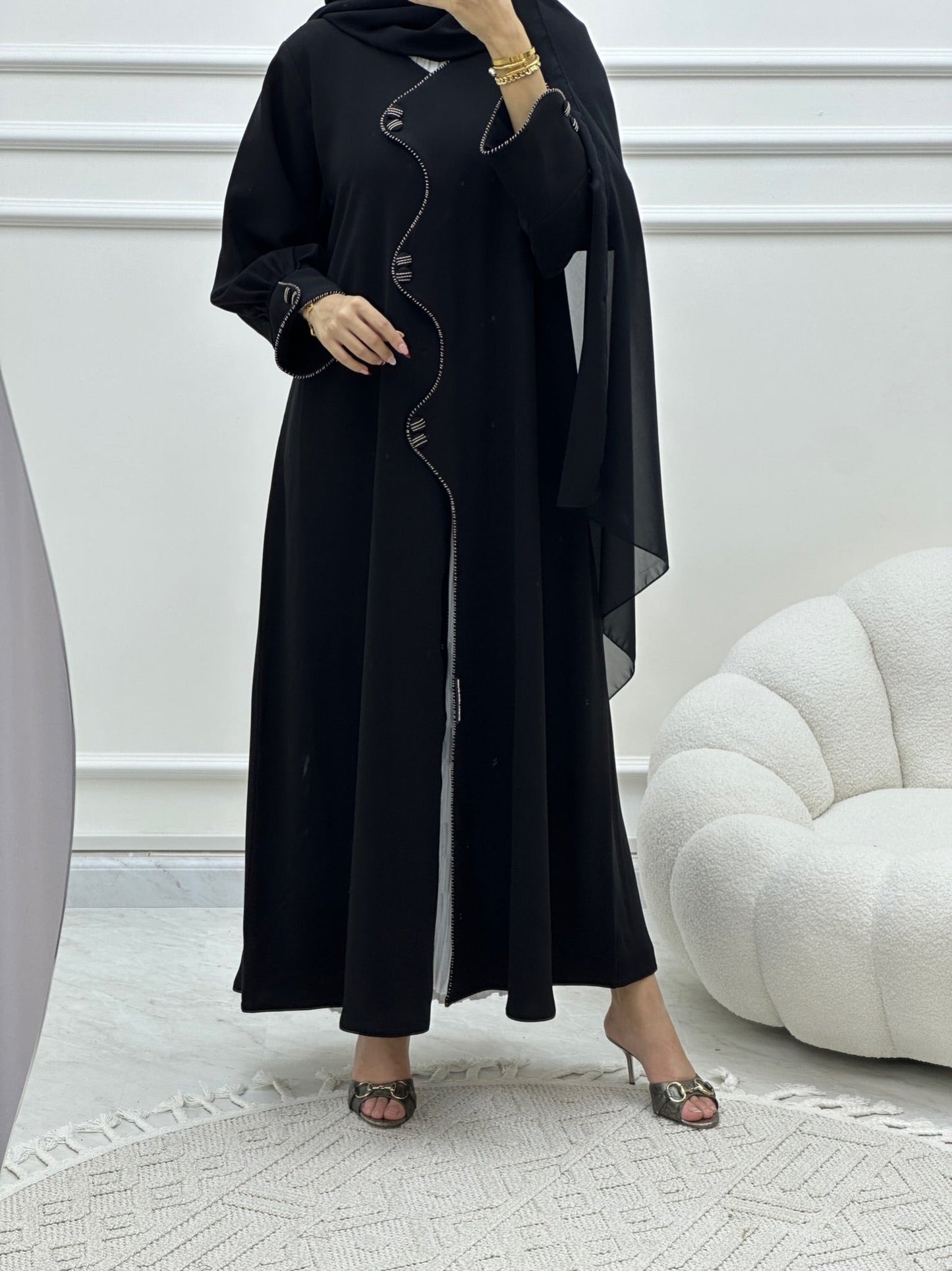 C Ramadan Black Eid Abaya 23