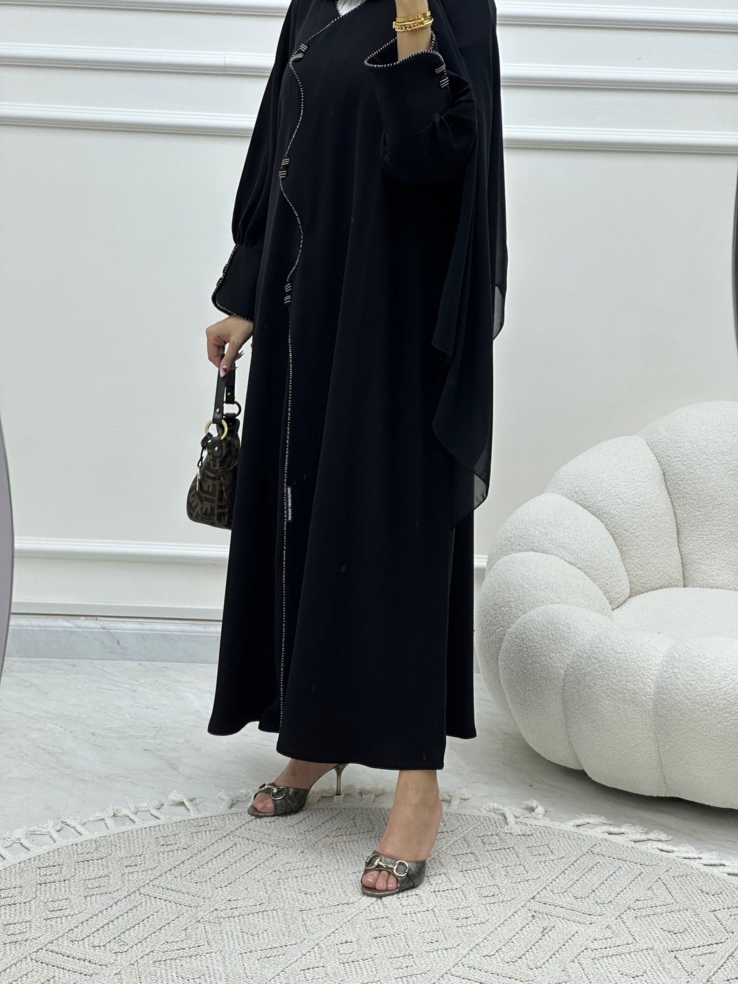 C Ramadan Black Eid Abaya 23