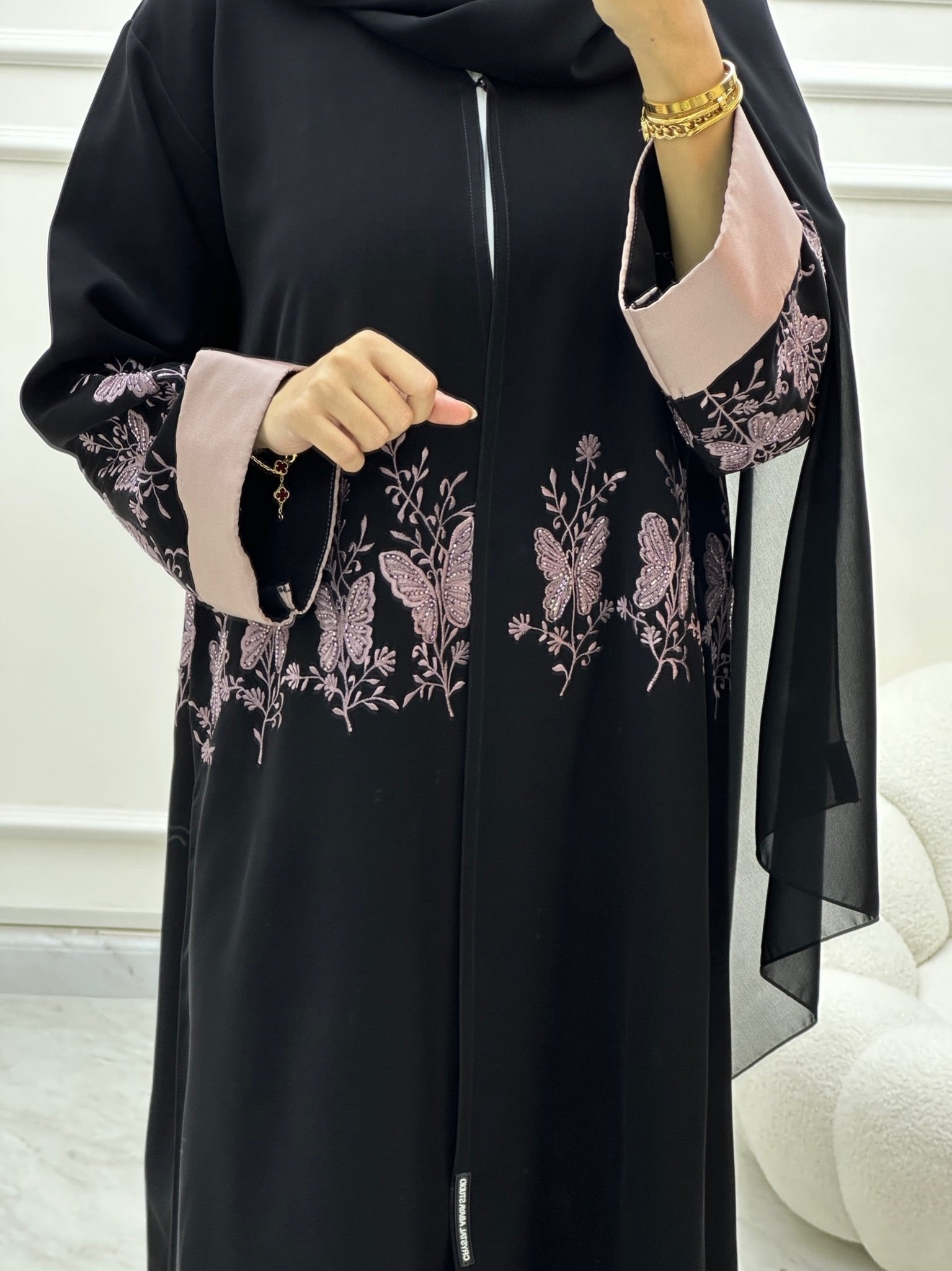 C Ramadan Black Eid Abaya 24