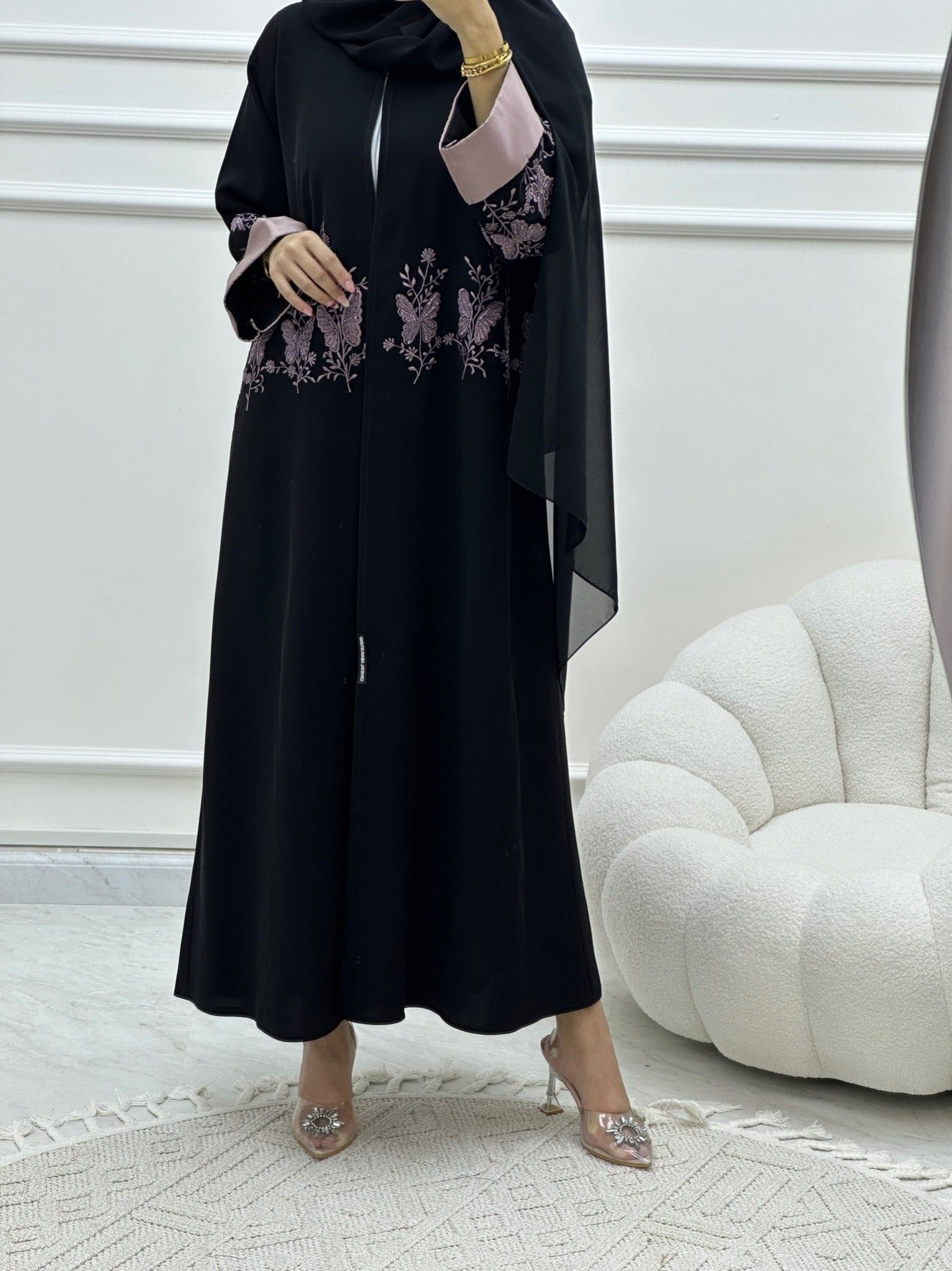 C Ramadan Black Eid Abaya 24