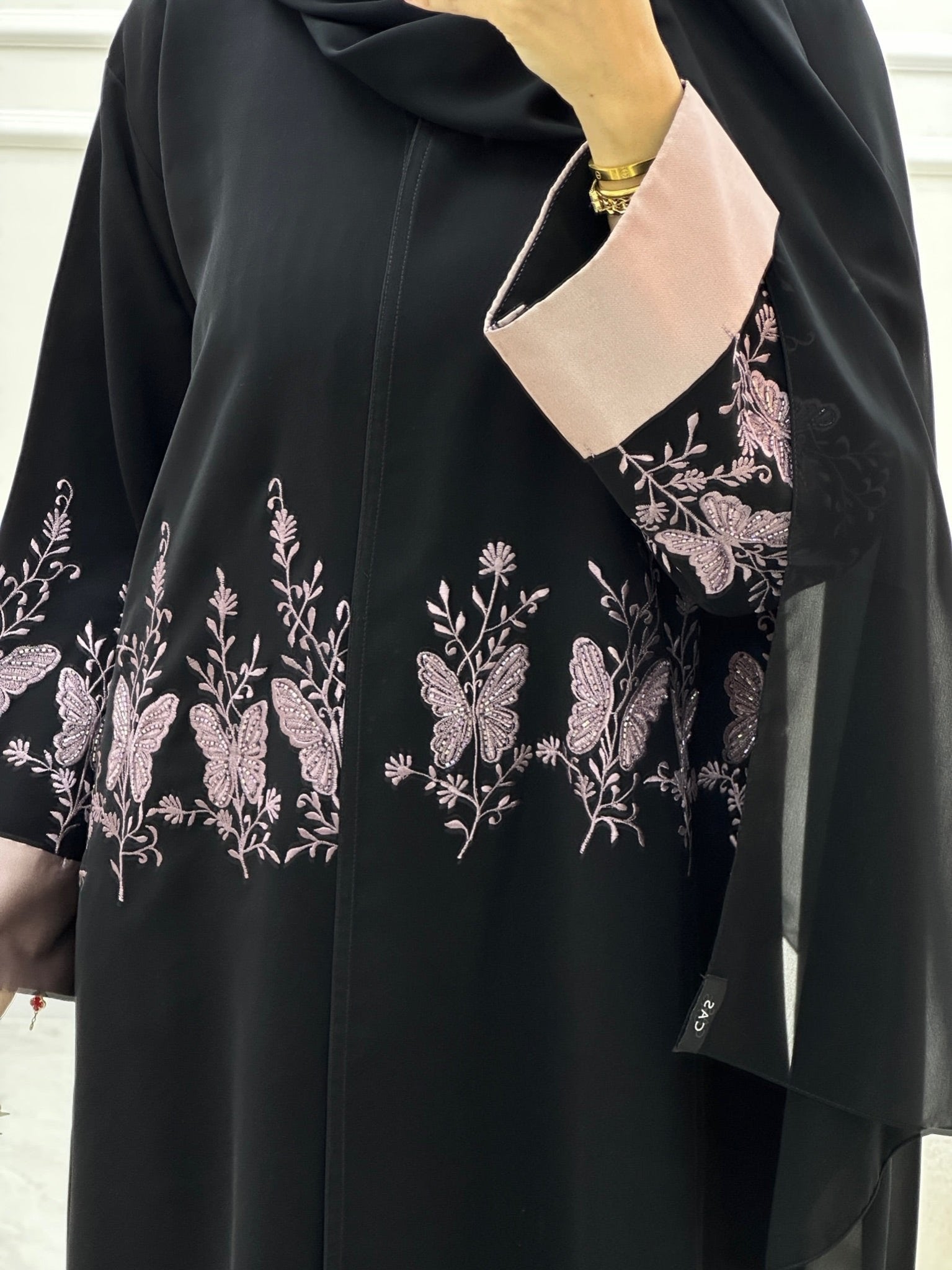 C Ramadan Black Eid Abaya 24