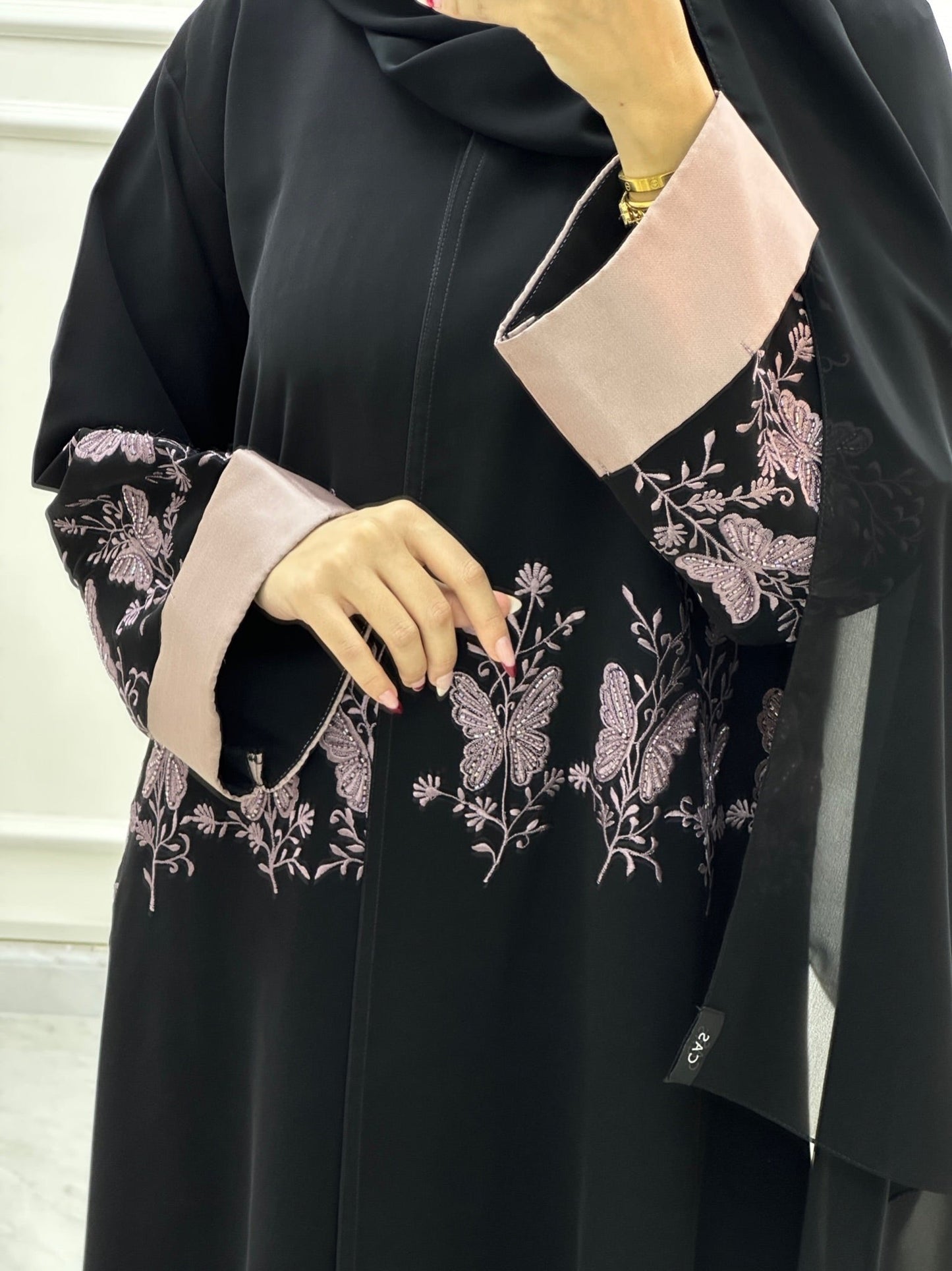 C Ramadan Black Eid Abaya 24