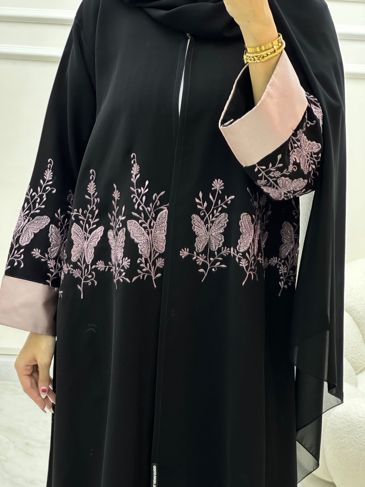 C Ramadan Black Eid Abaya 24