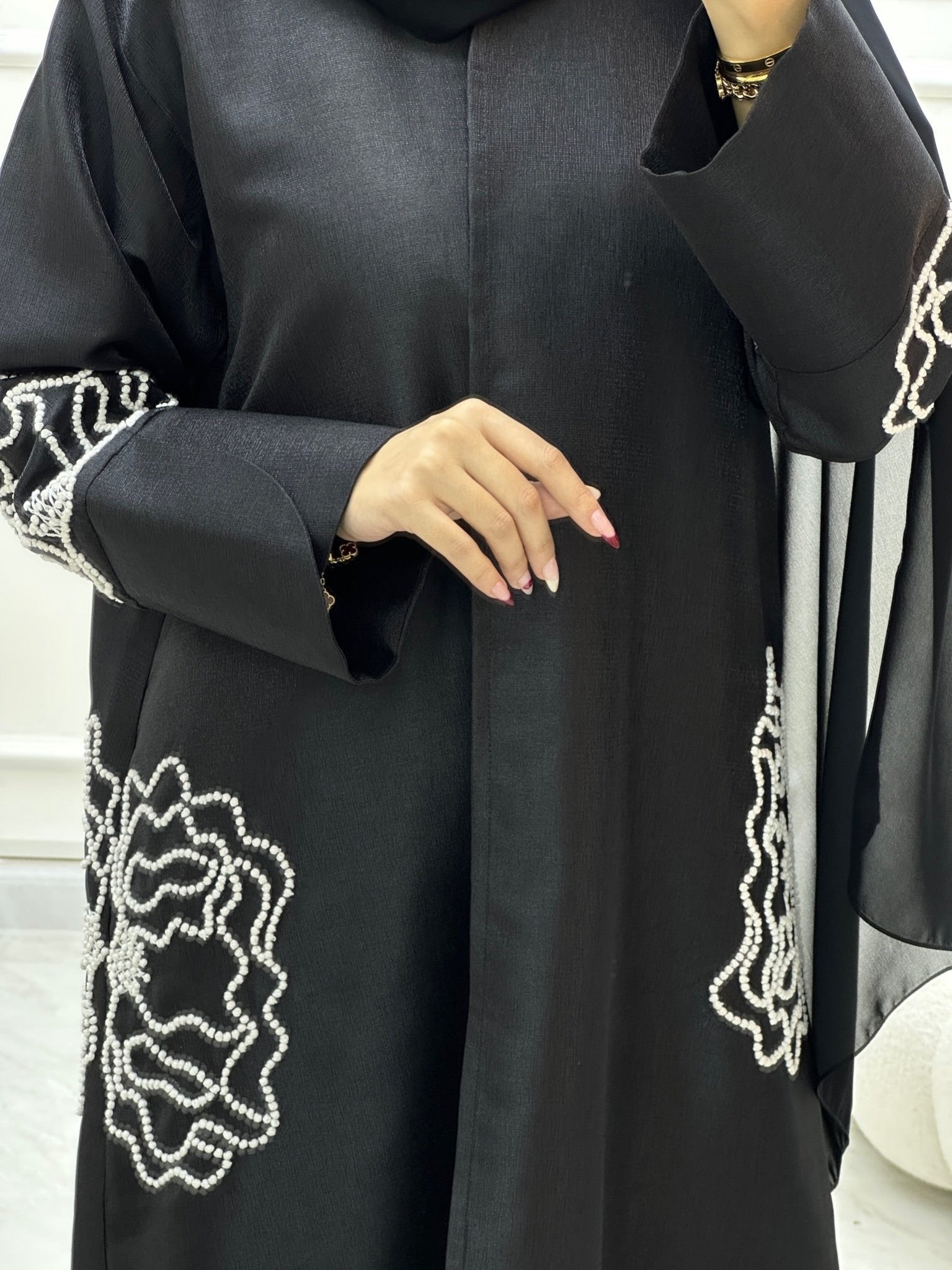 C Ramadan Black Eid Abaya 25