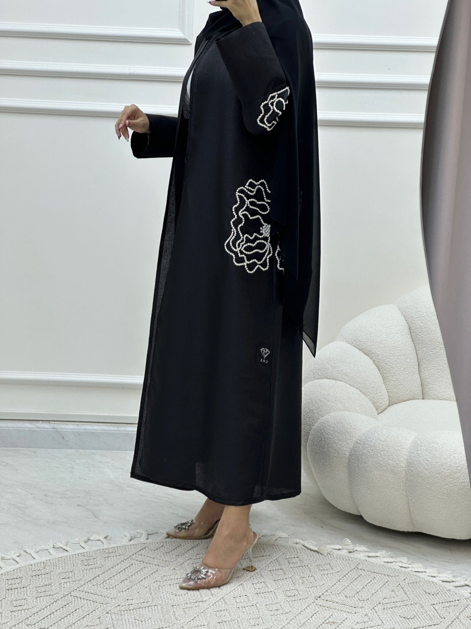 C Ramadan Black Eid Abaya 25