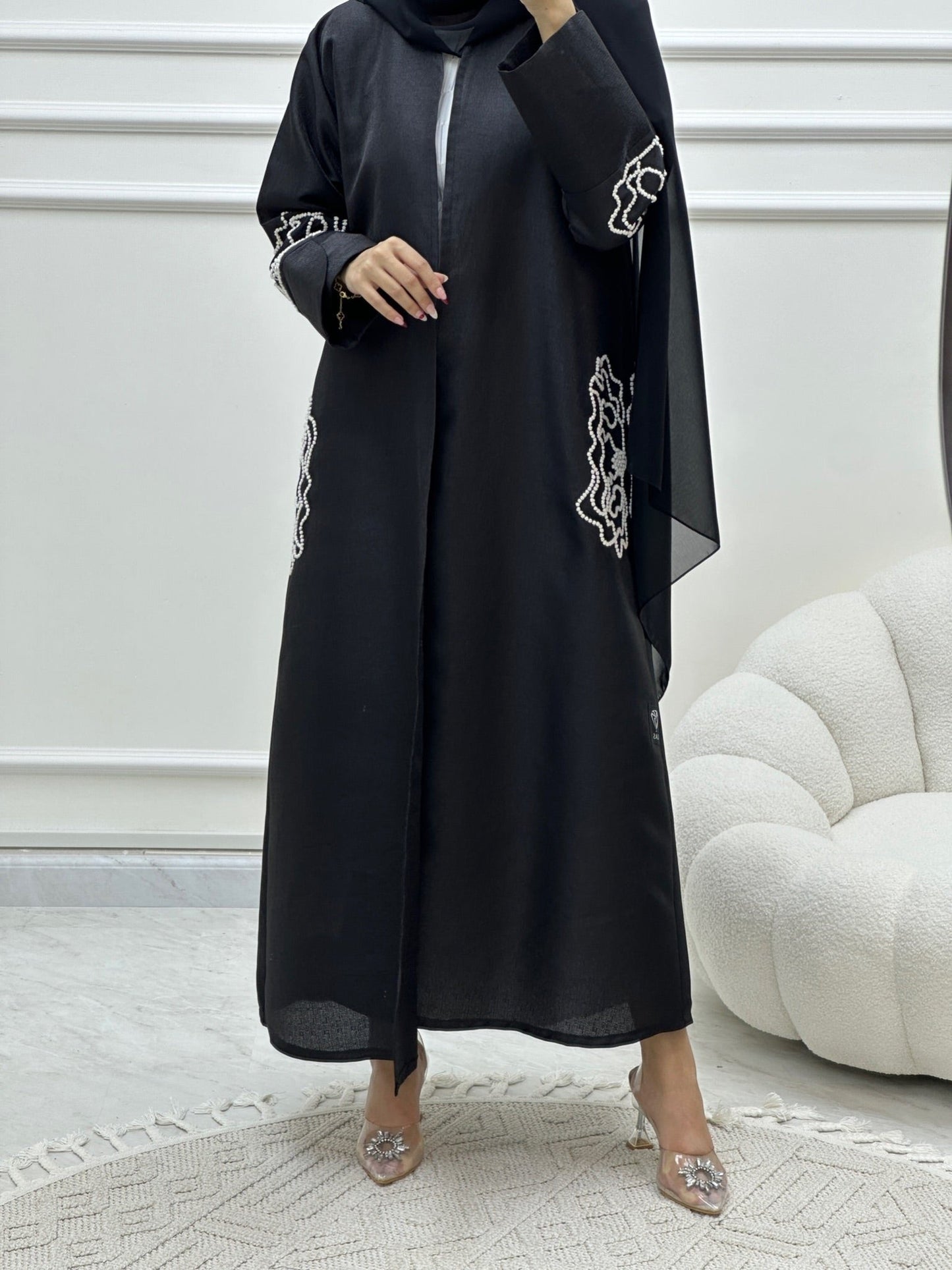 C Ramadan Black Eid Abaya 25