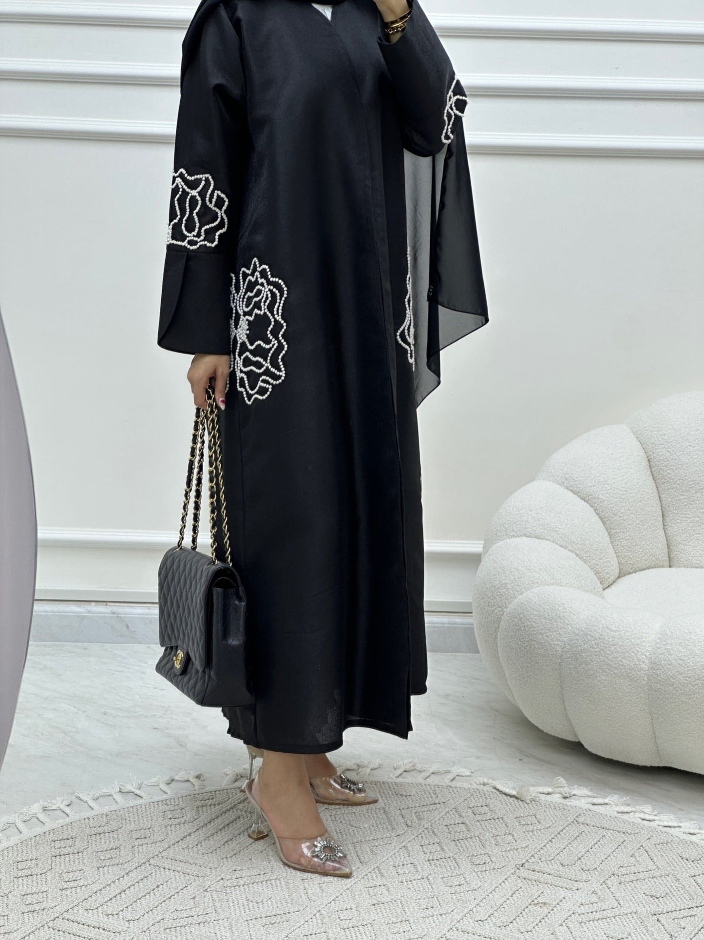 C Ramadan Black Eid Abaya 25