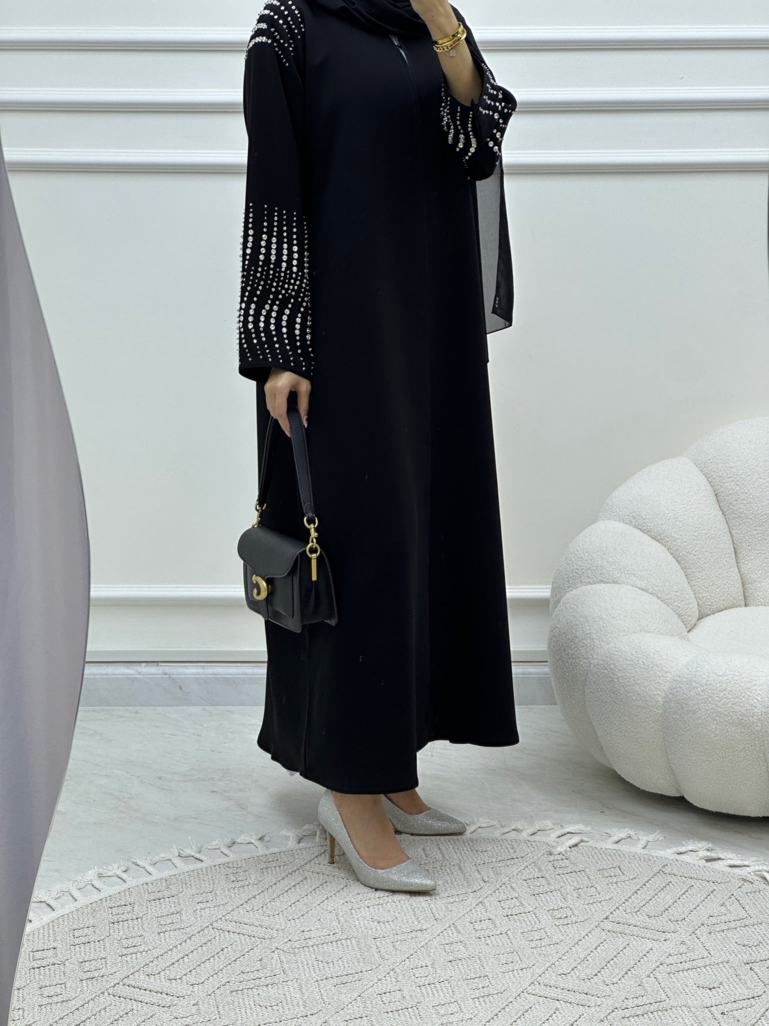 C Ramadan Black Eid Abaya 26