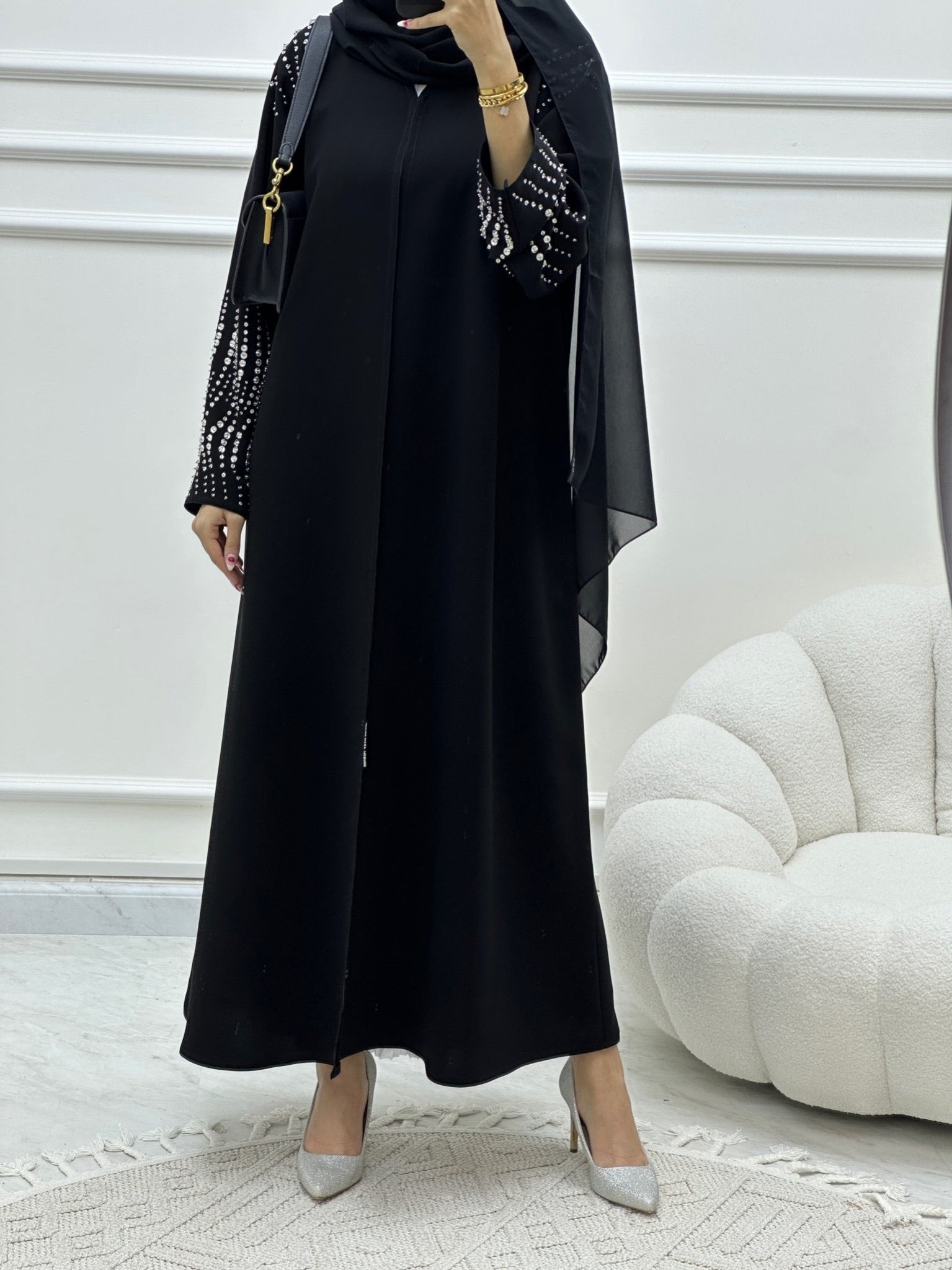 C Ramadan Black Eid Abaya 26