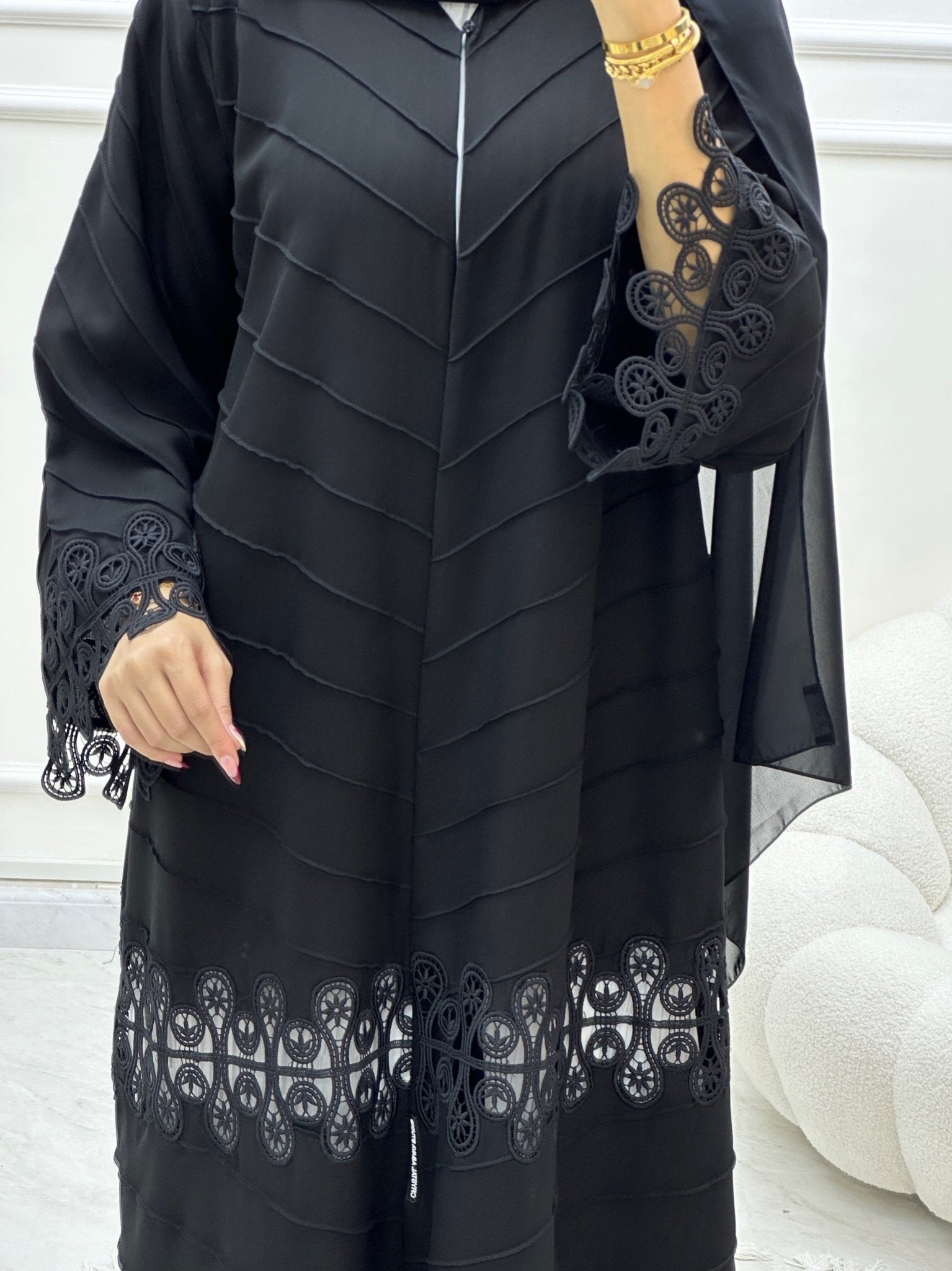 C Ramadan Black Eid Abaya 27