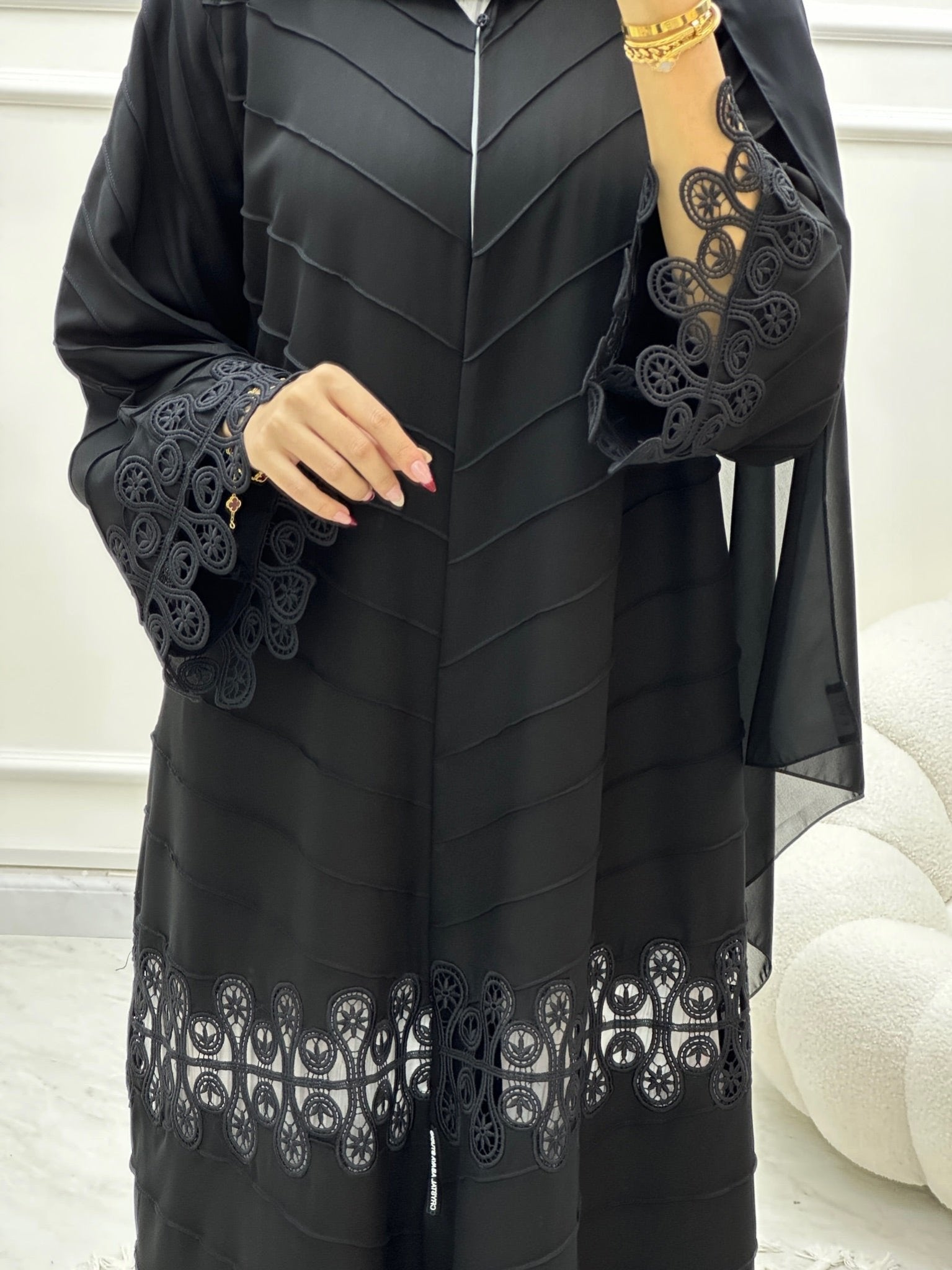 C Ramadan Black Eid Abaya 27