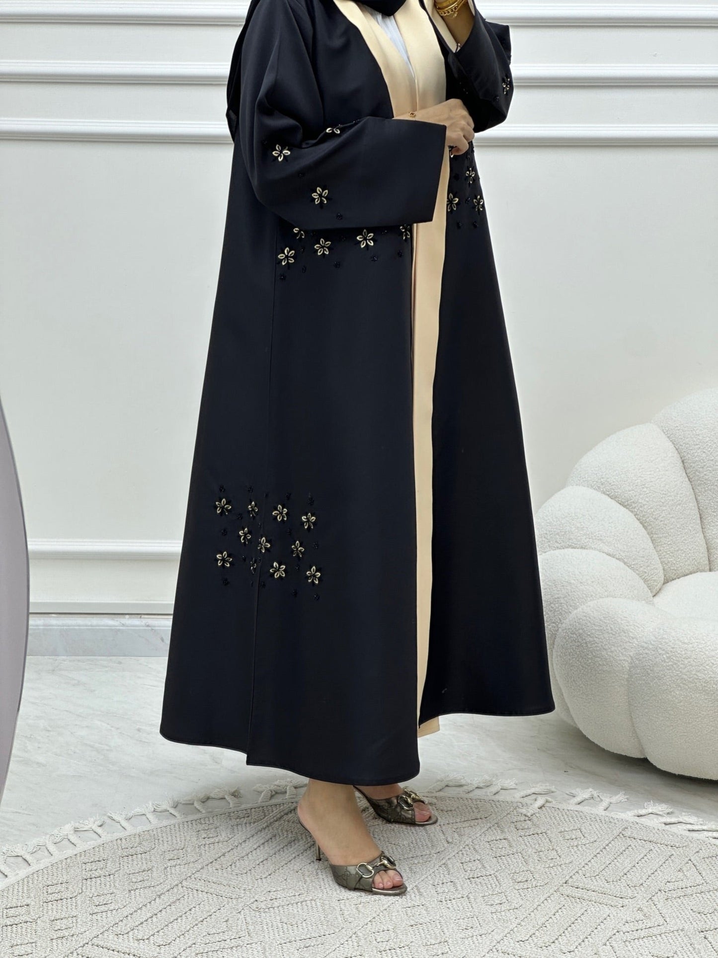 C Ramadan Black Eid Abaya 28