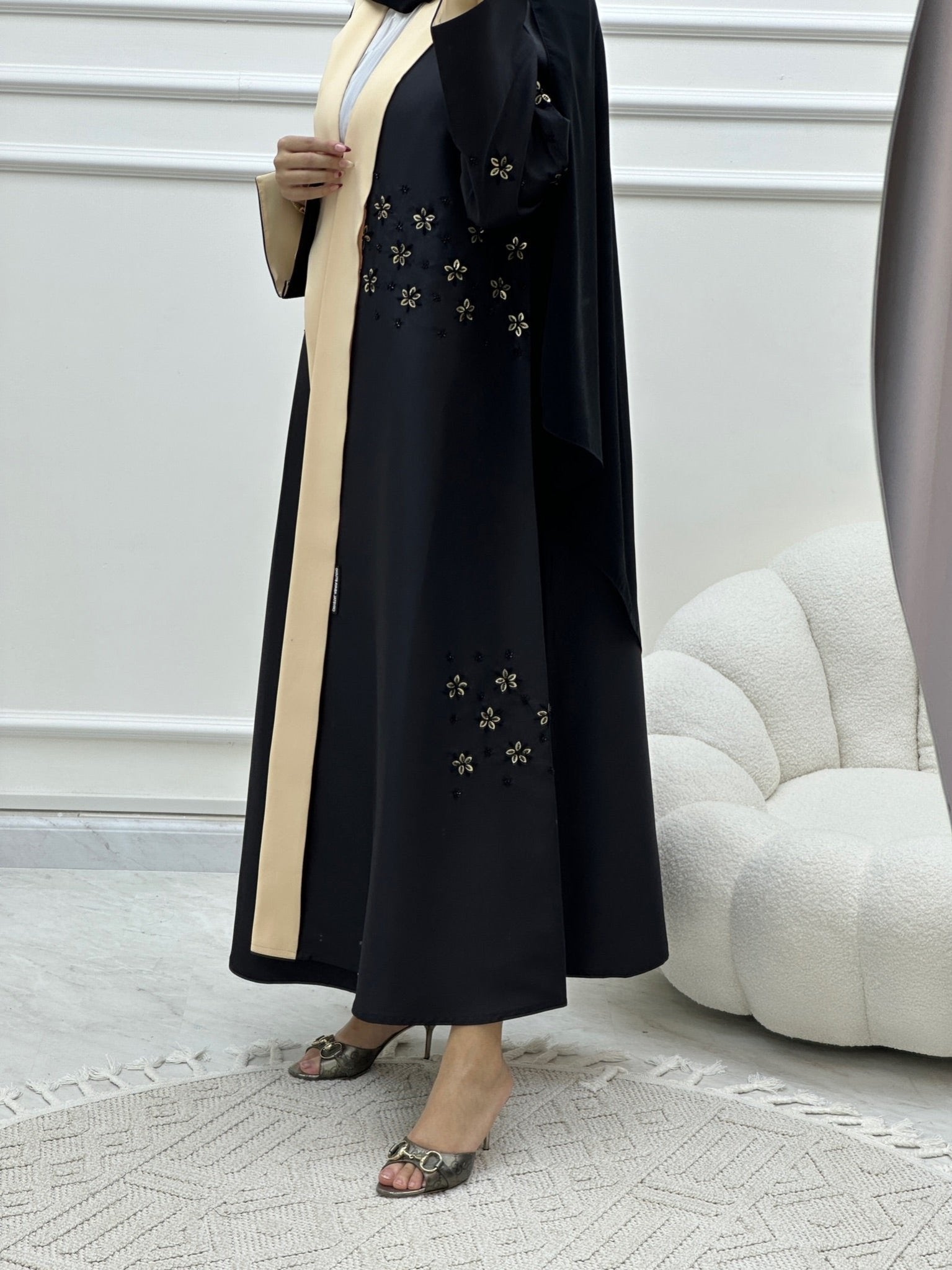 C Ramadan Black Eid Abaya 28