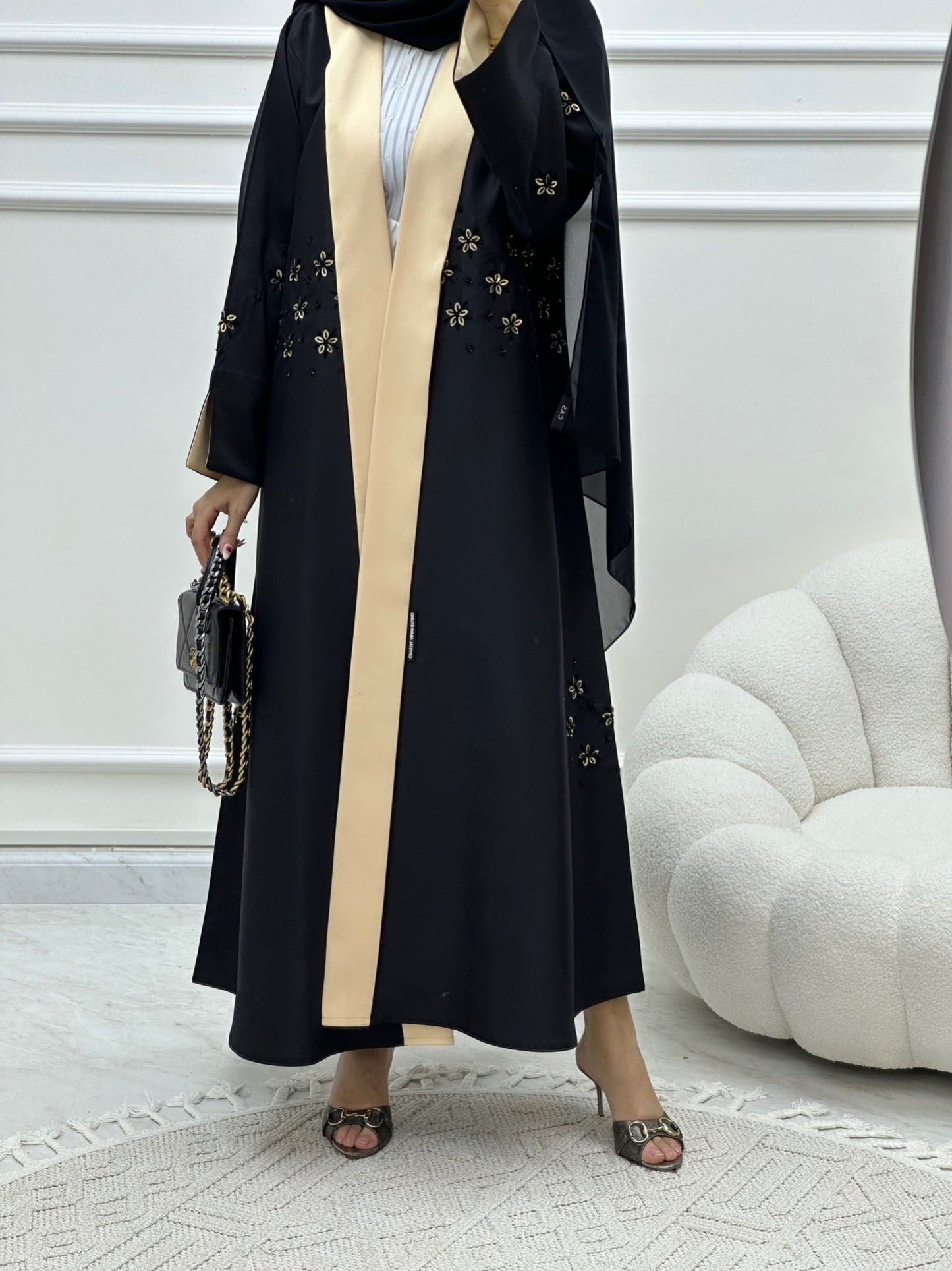 C Ramadan Black Eid Abaya 28