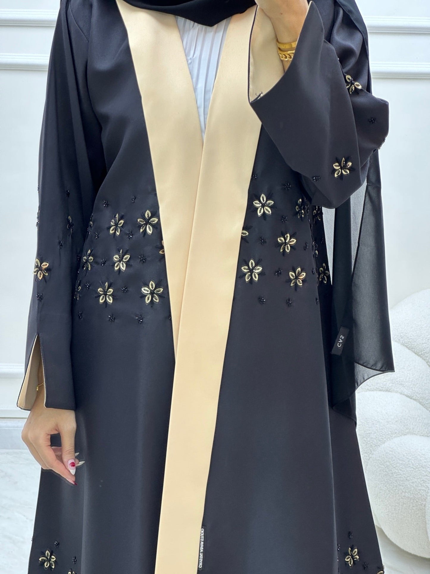 C Ramadan Black Eid Abaya 28