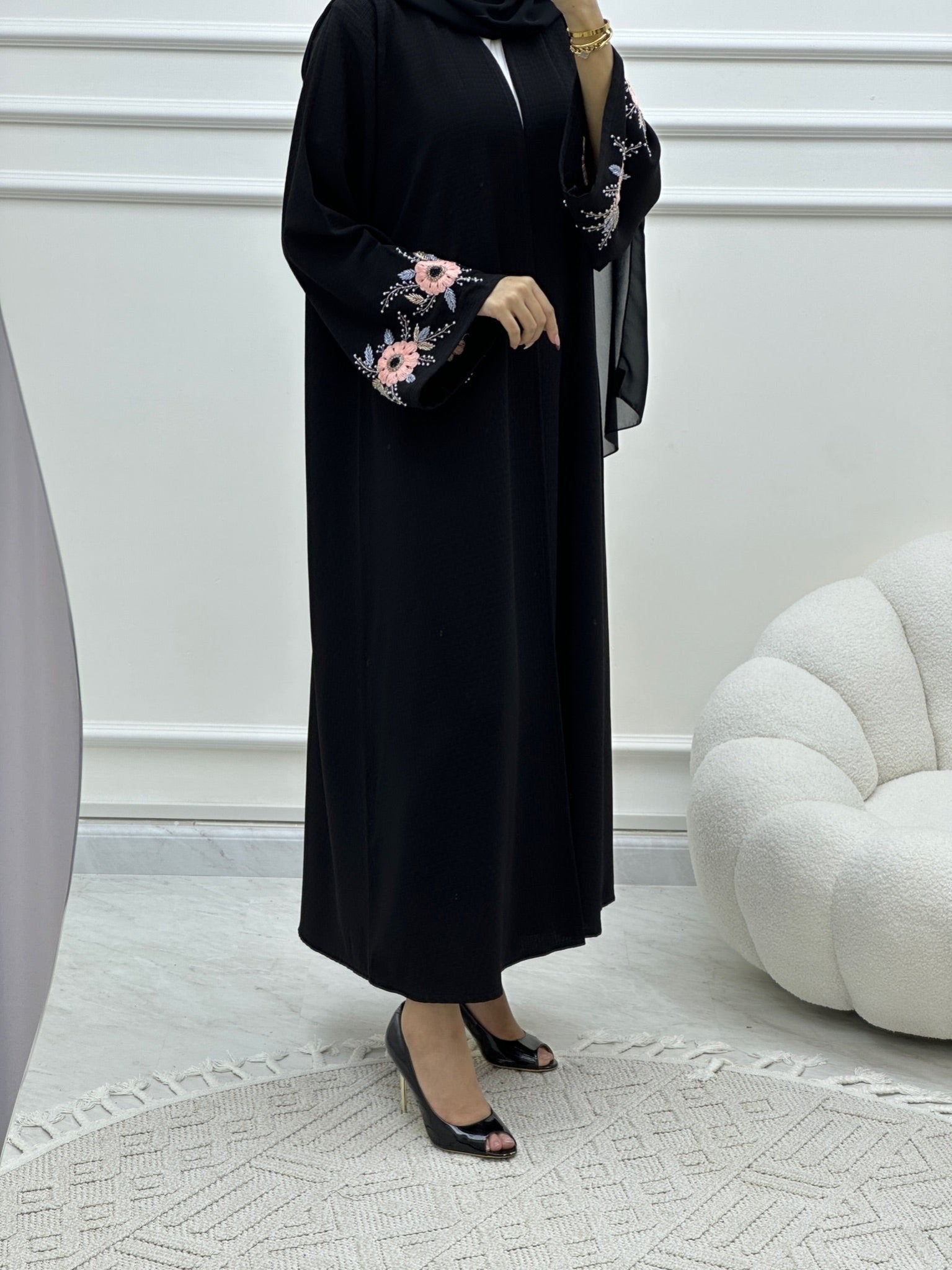 C Ramadan Black Eid Abaya 29