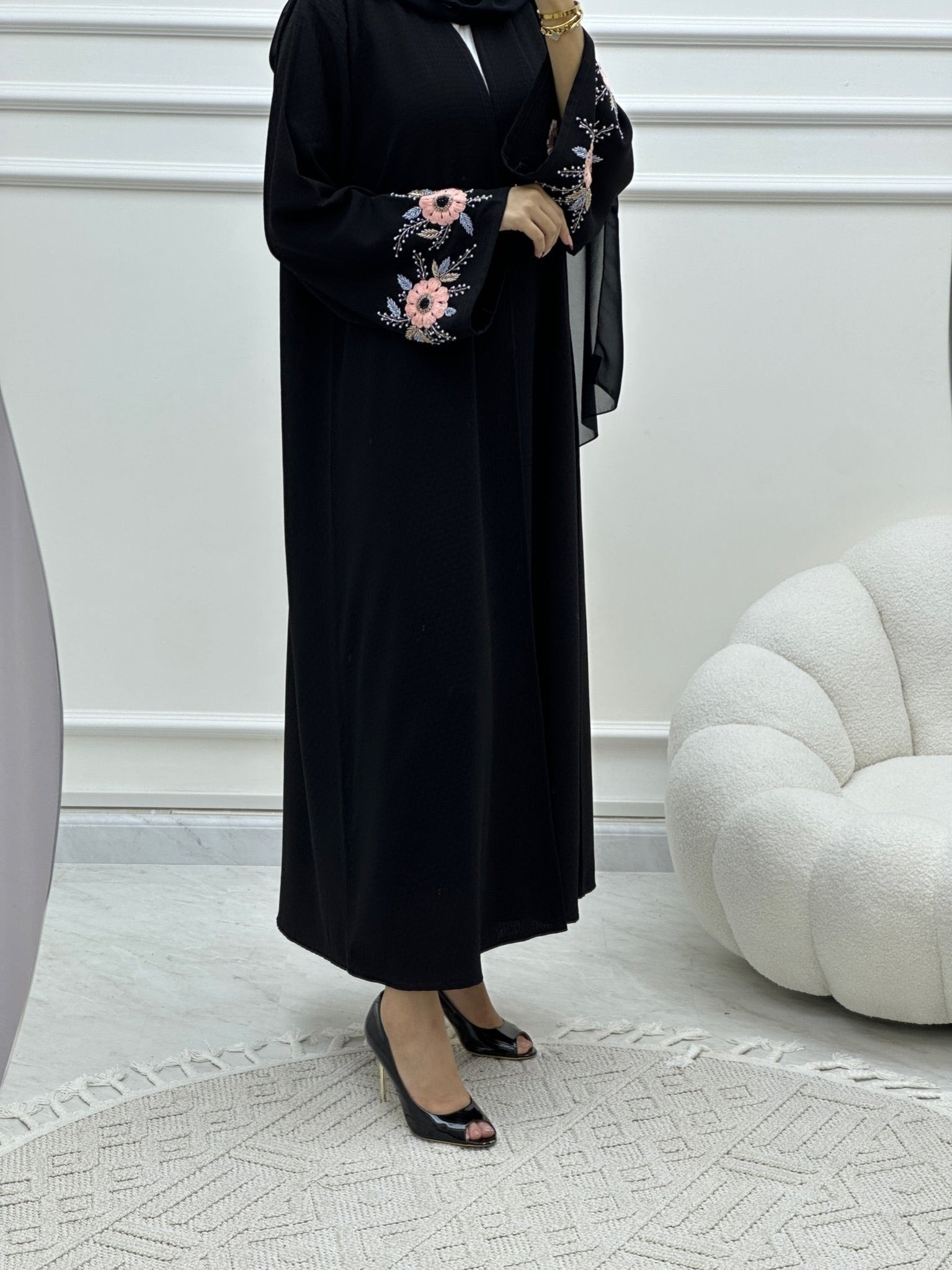 C Ramadan Black Eid Abaya 29