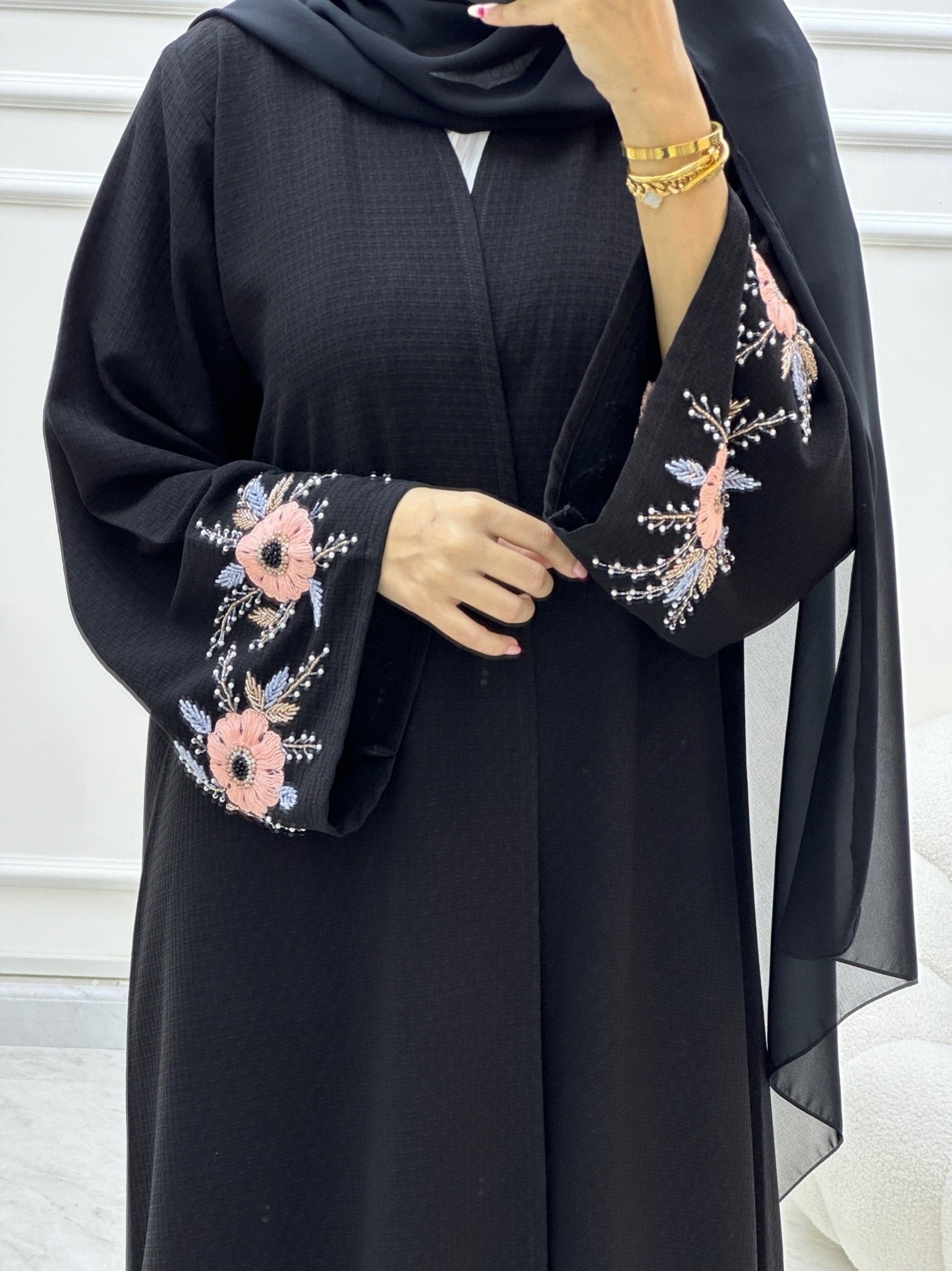 C Ramadan Black Eid Abaya 29